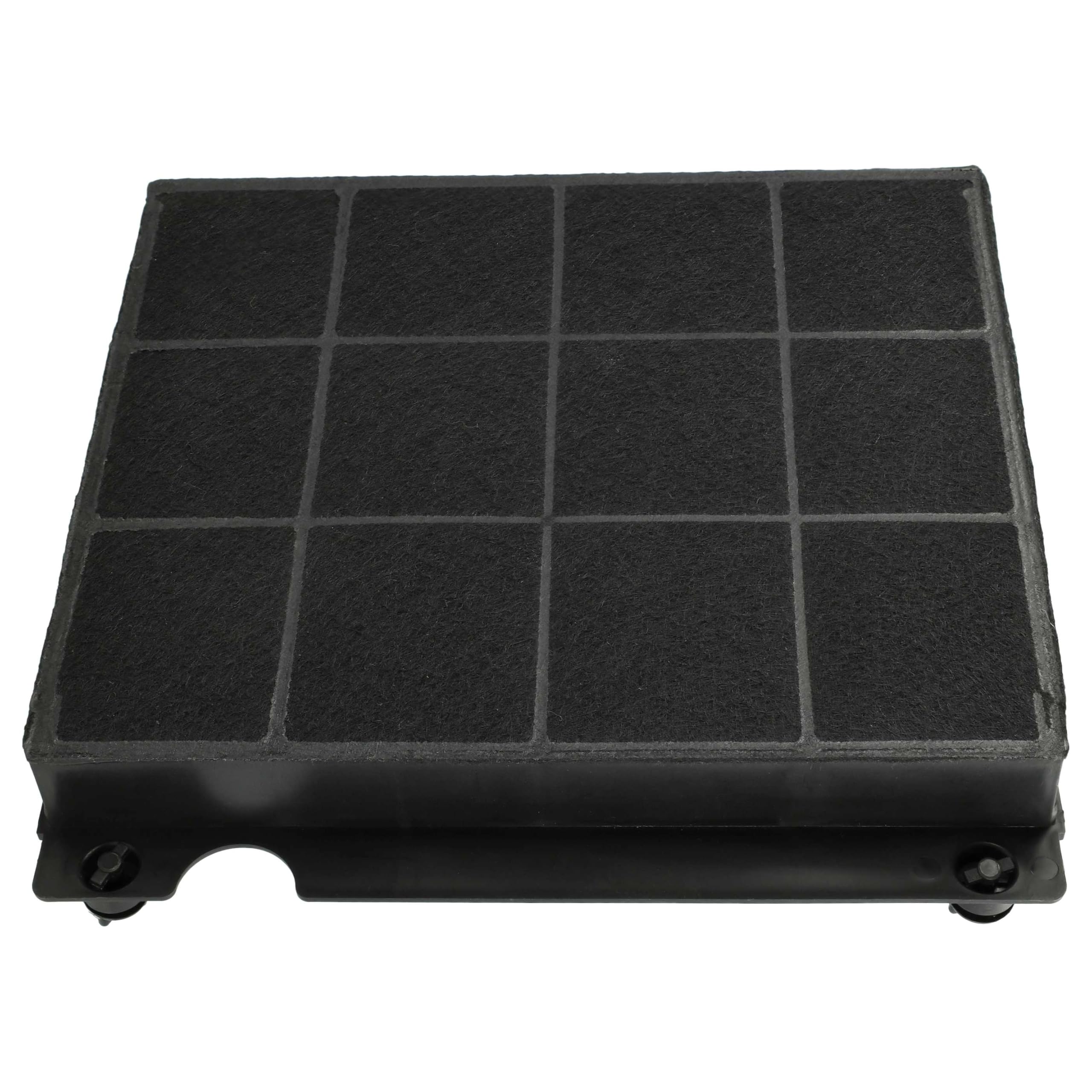 vhbw 10x filtro de carbón activado compatible con Arthur Martin AFC90500K | AFC90500W, AFC90500X, AFC90446X, AFC9044X 000, AFC90500 campanas cocina