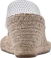 Vista 5 de WHITE MOUNTAIN Sandalia de cuña de playa para mujer