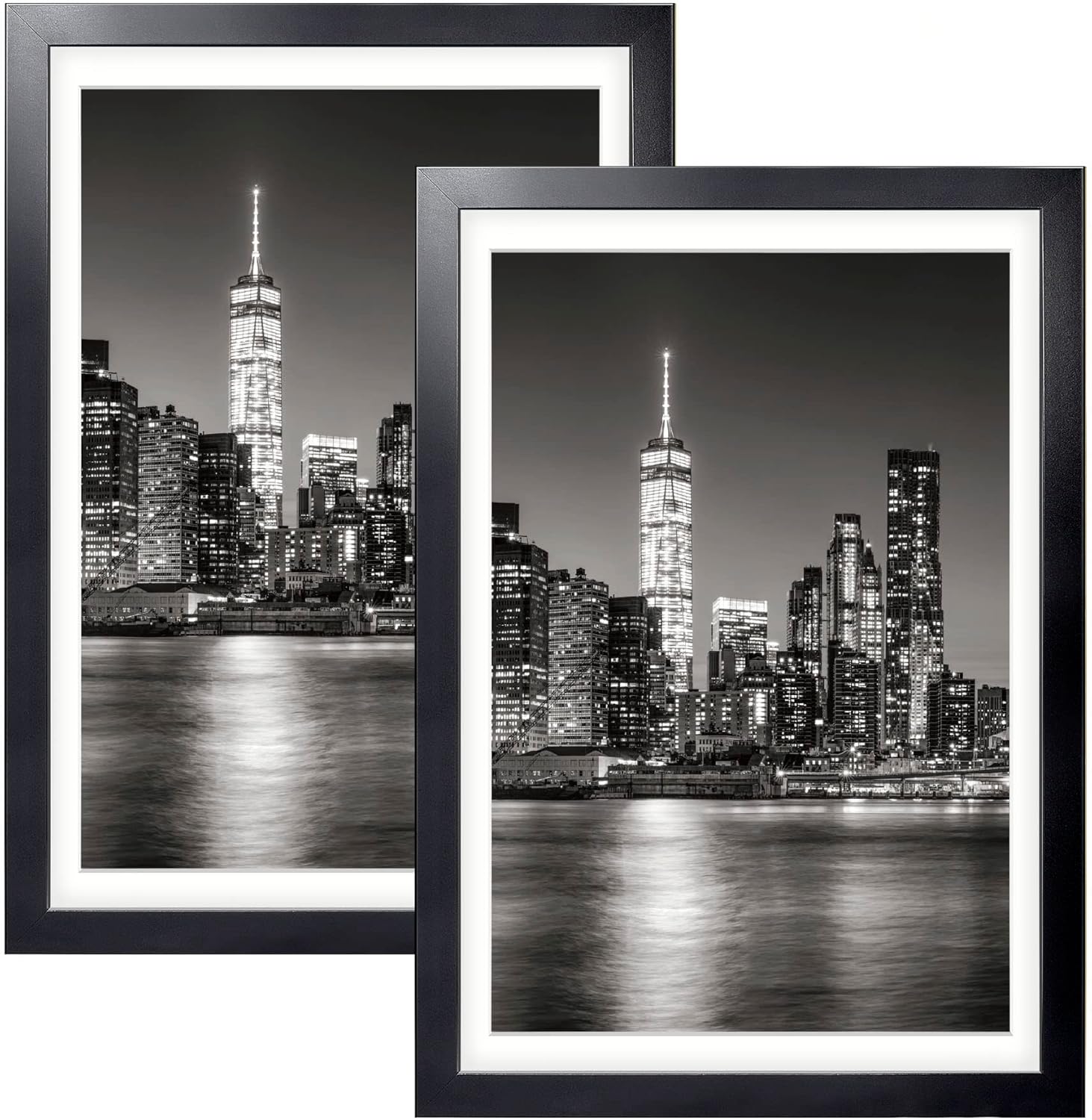 Annecy 27x40 Picture Frame Black（2 Pack）, 27 x 40 Picture