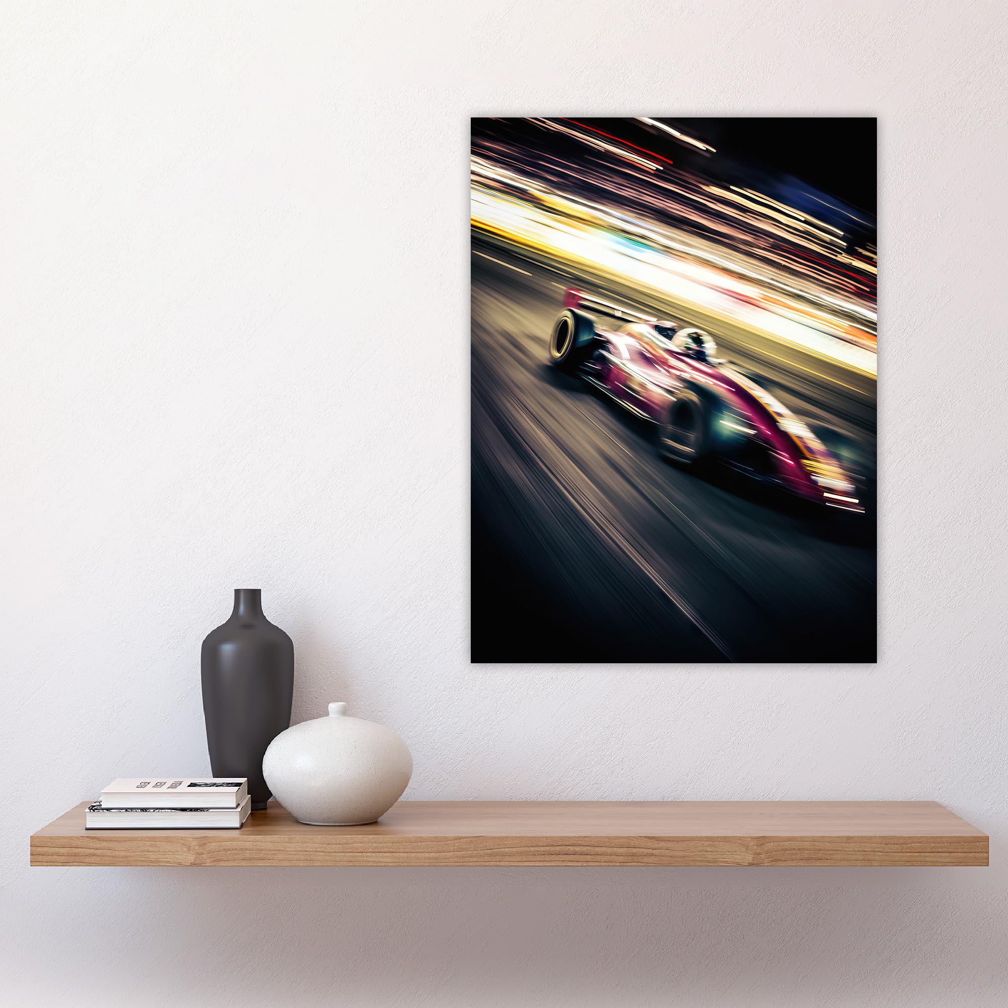 Artery8 Motorsport F1 F2 Speed Blur Photo Action Shot Racing Fan For Him Man Cave Large Wall Art Poster Print Thick Paper 18X24 Inch - Image 4
