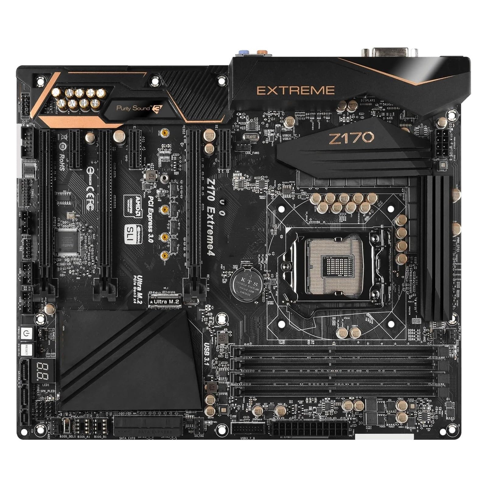 Motherboard Fit for ASROCK Z170 Motherboard Z170 Extreme4 for