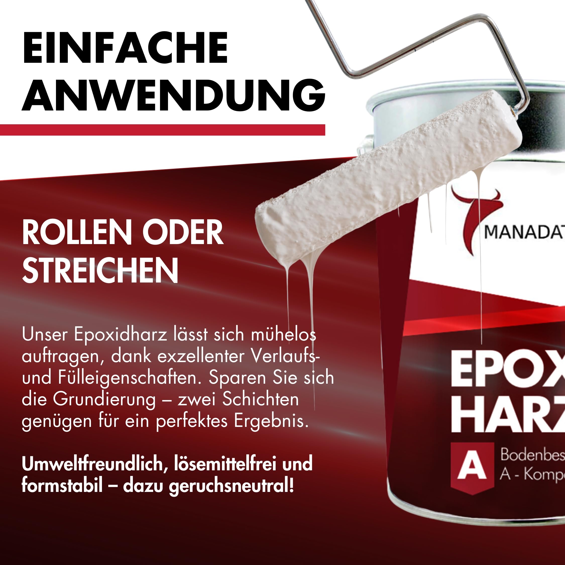 2k Epoxidharz Bodenbeschichtung 5kg I RAL 7006 Beigegrau I Abriebfest, lösemittelfrei, geruchsneutral I Garagenbodenbeschichtung I Epoxy Bodenbeschichtung Garage I Keller Epoxidharz Boden