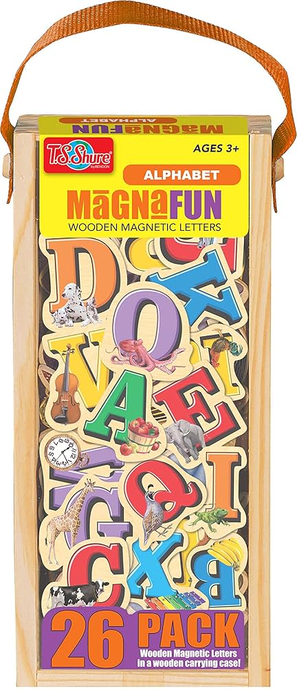 Amazon.com: TS Shure by Bendon Alphabet Letters Magnafun 26