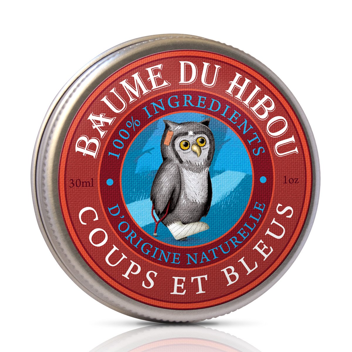 Baume du Hibou Coups et Bleus Bio 30 ml - Lot de 4