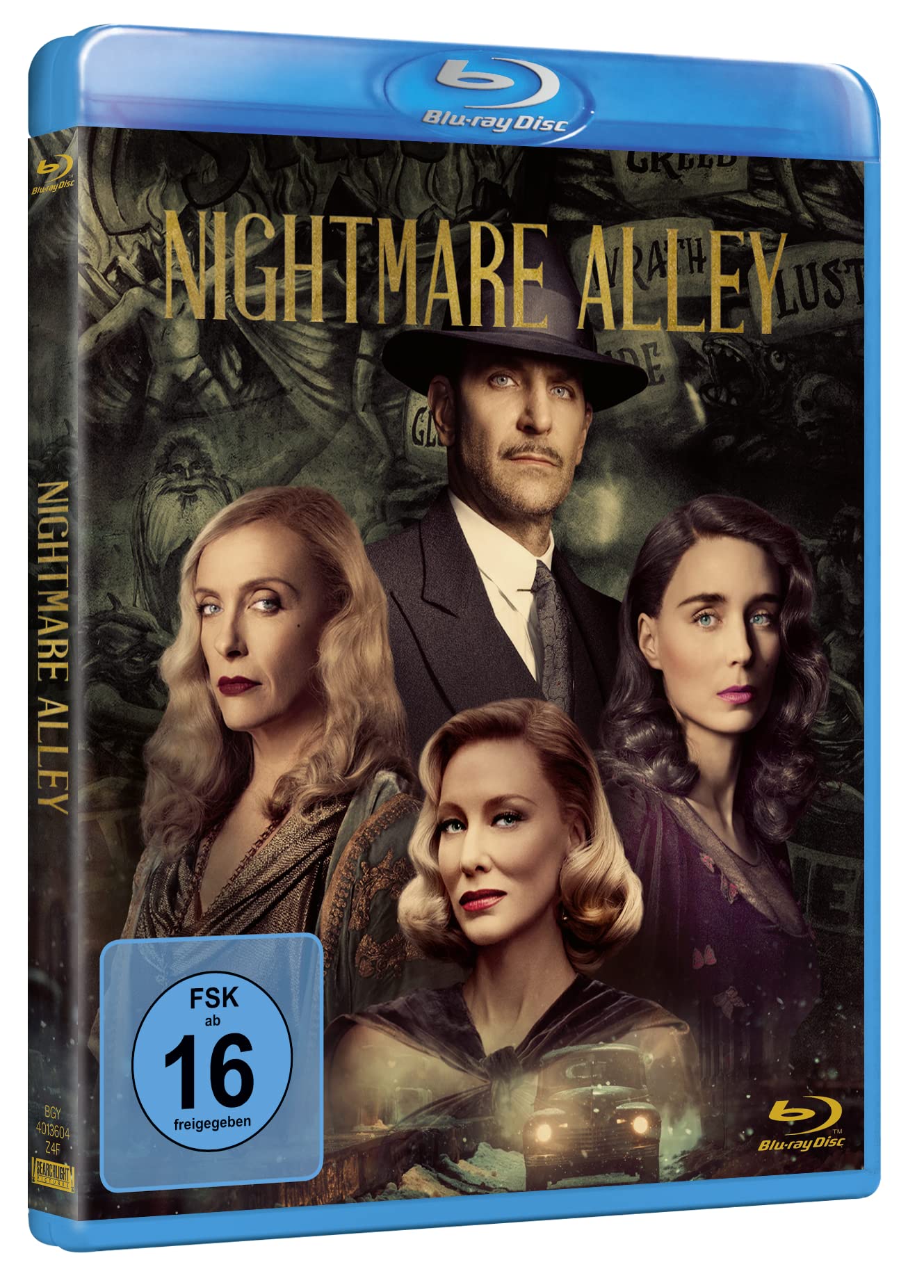 Nightmare Alley Blu-ray Disc – Neu und original versiegelt – FSK 16