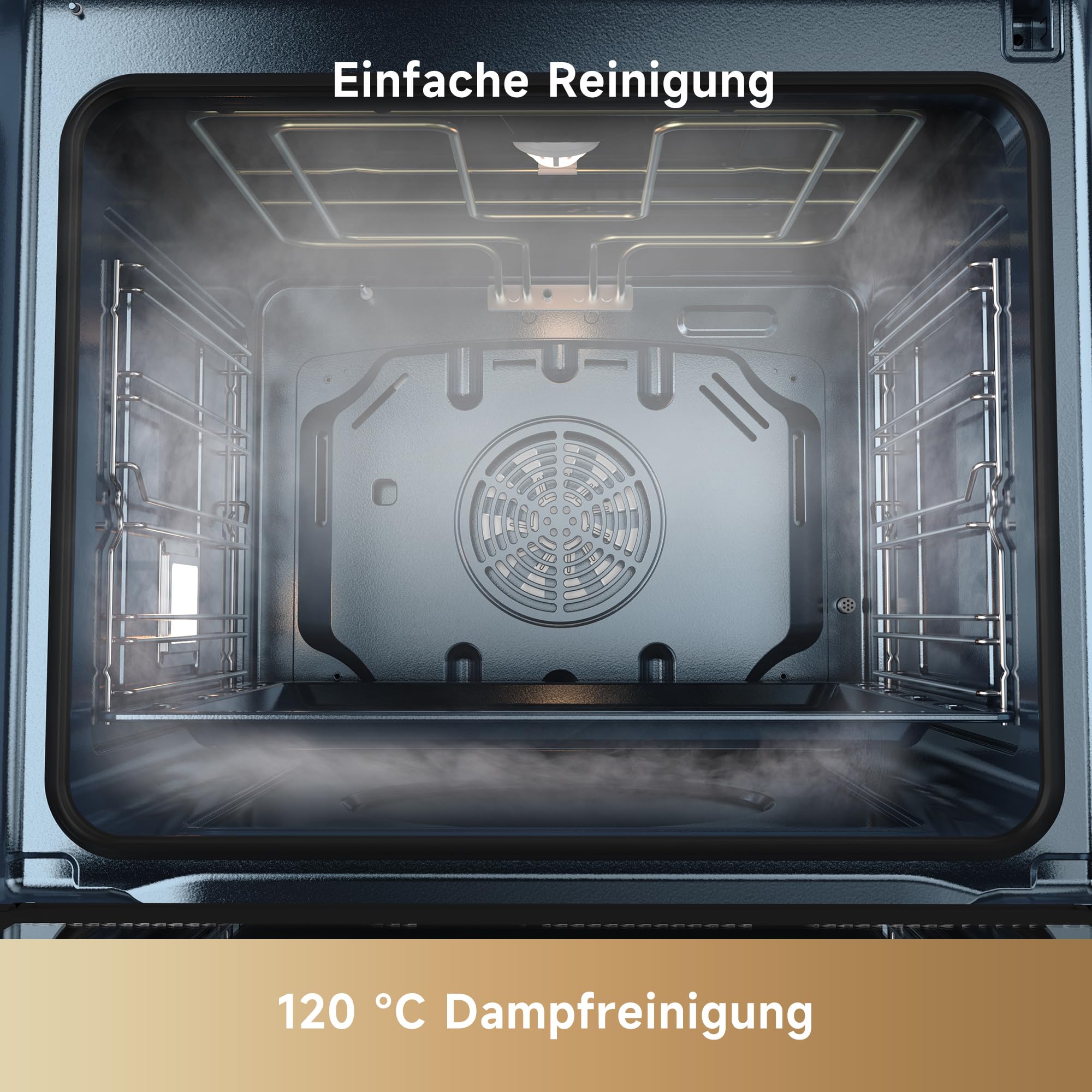 dreame OZ60 Pro Kombi-Backofen einbaugerät,81L Volumen Einbau-Backofen 60cm