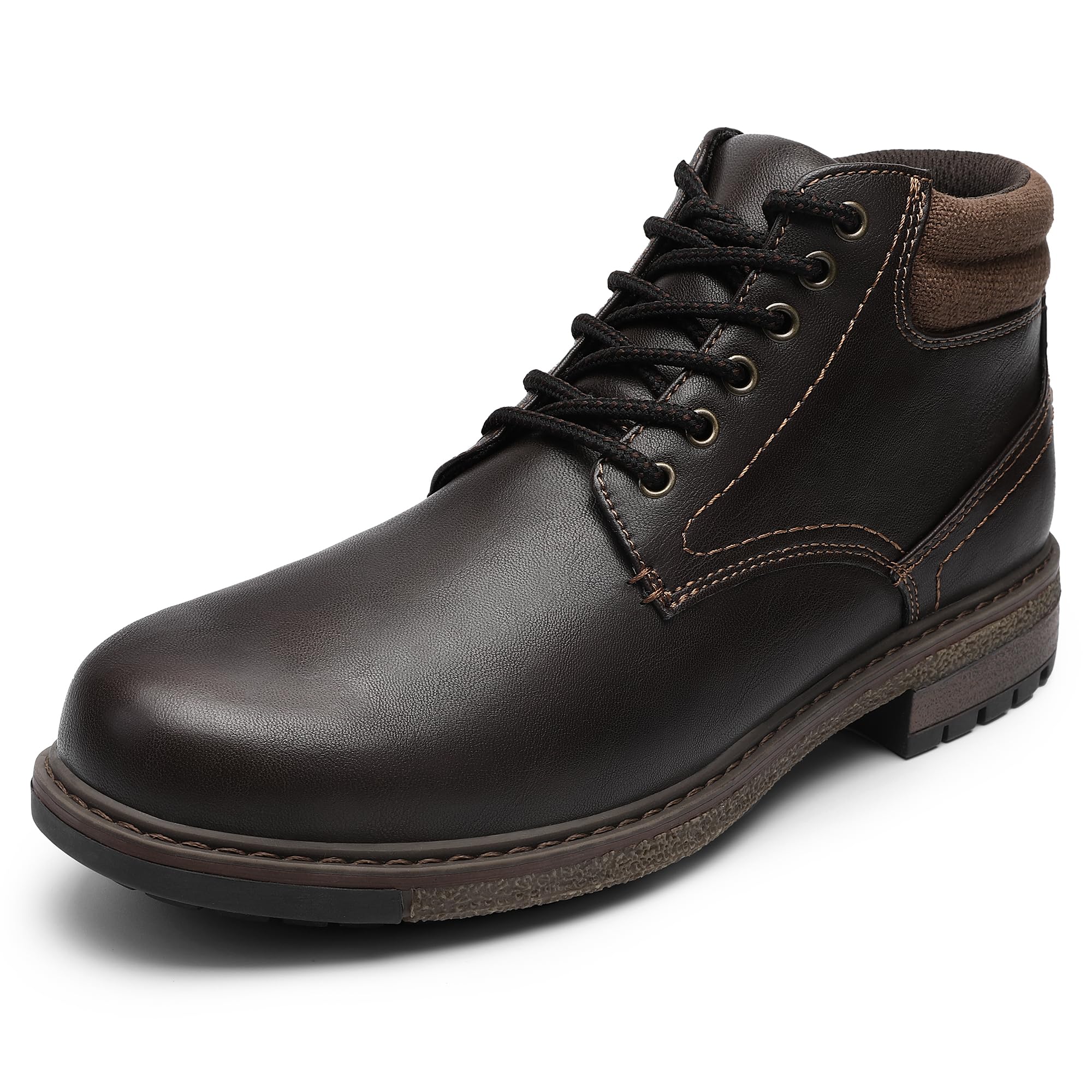 shoeslocker Men's Casual Boots Ankle Boots for Men Dress Loafer Classic Shoes for men With Waterproof Slip Resistant