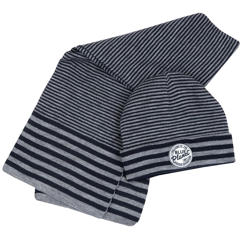 Chicco Set Sciarpa E Cappello, Cappello Invernale Unisex - Bambini e Ragazzi, Grigio (4), 12-15 Mesi, Designed in Italy