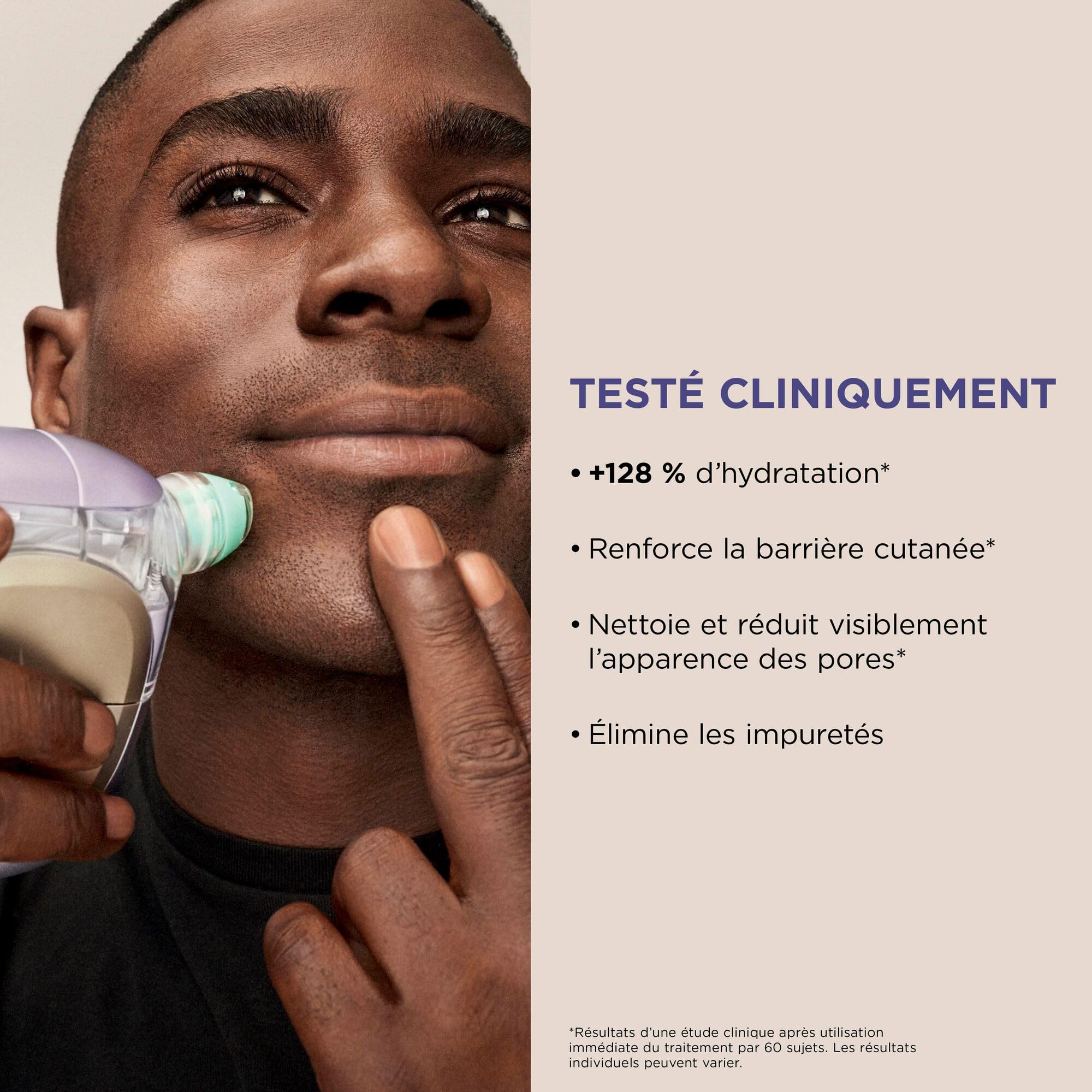 Shark FacialPro Glow, Appareil de soin du visage hydrofacial FH320EUBK | Nettoie, hydrate et decongestion, éclat visible en 10 min, Développé par des dermatologues