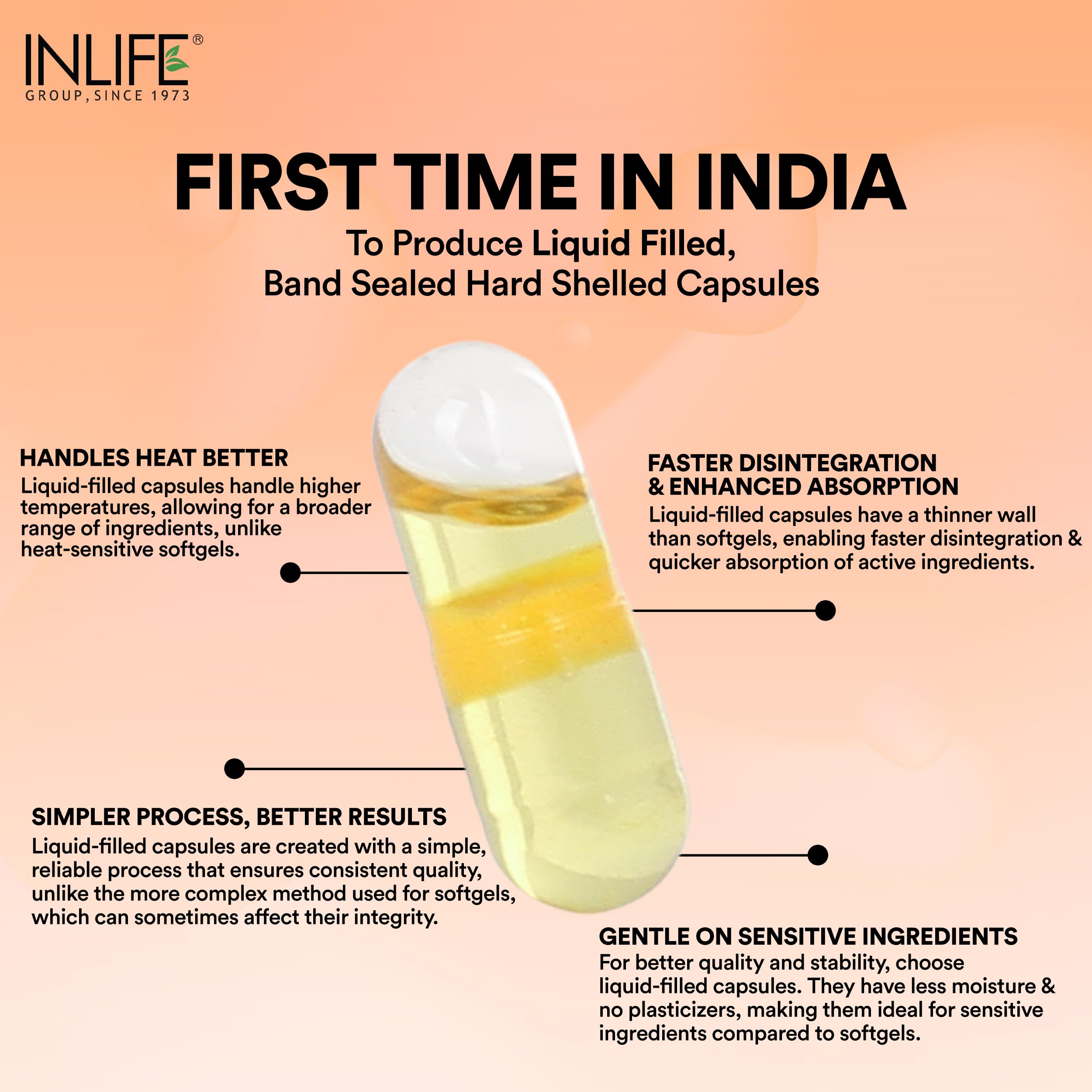 INLIFE Garlic Oil Supplement 500mg, Lashuna Taila, 60 Capsules 1