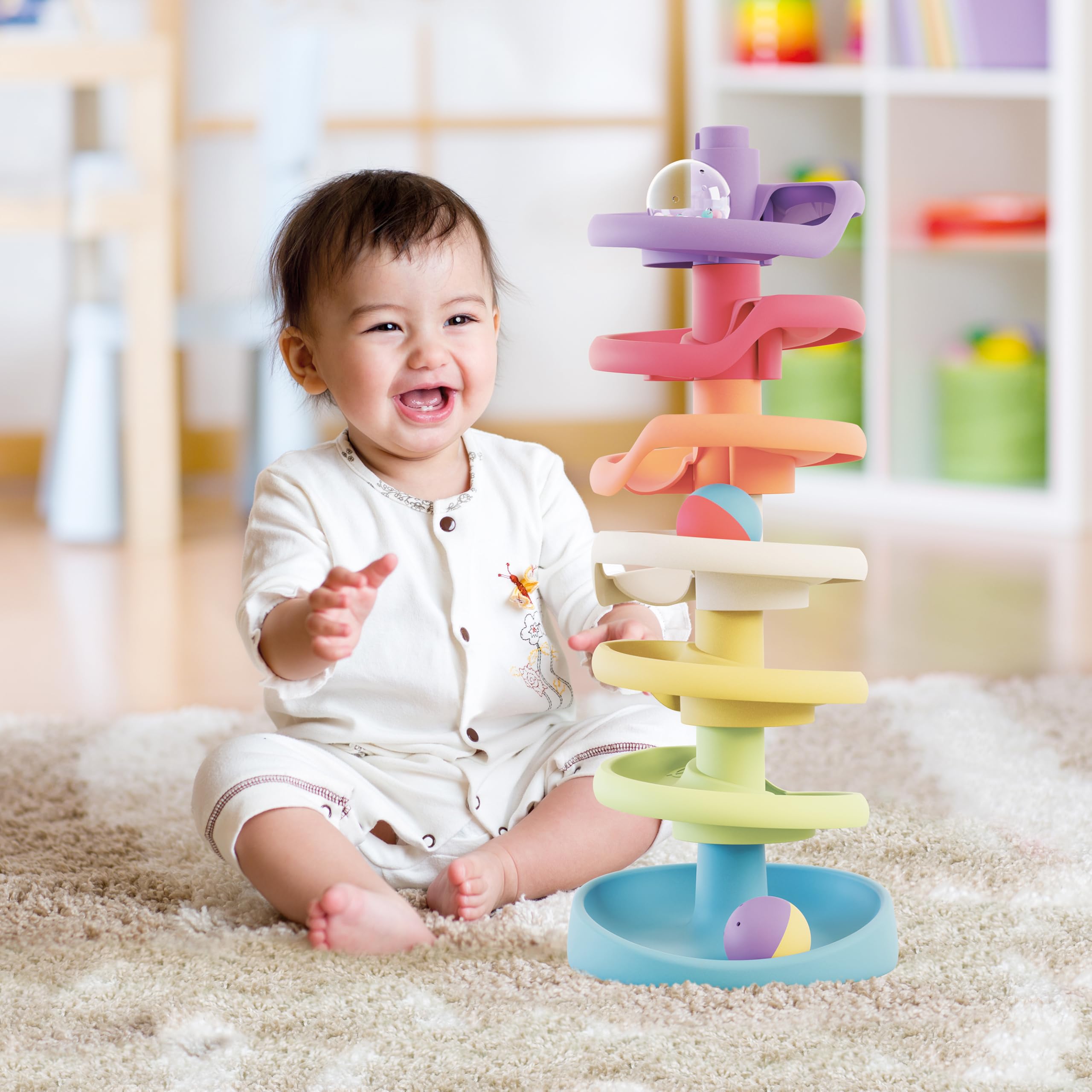 Quercetti-86500 Spiral Tower Evo