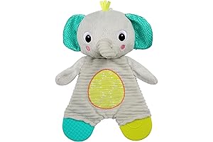 Bright Starts Elephant Crinkle Teether