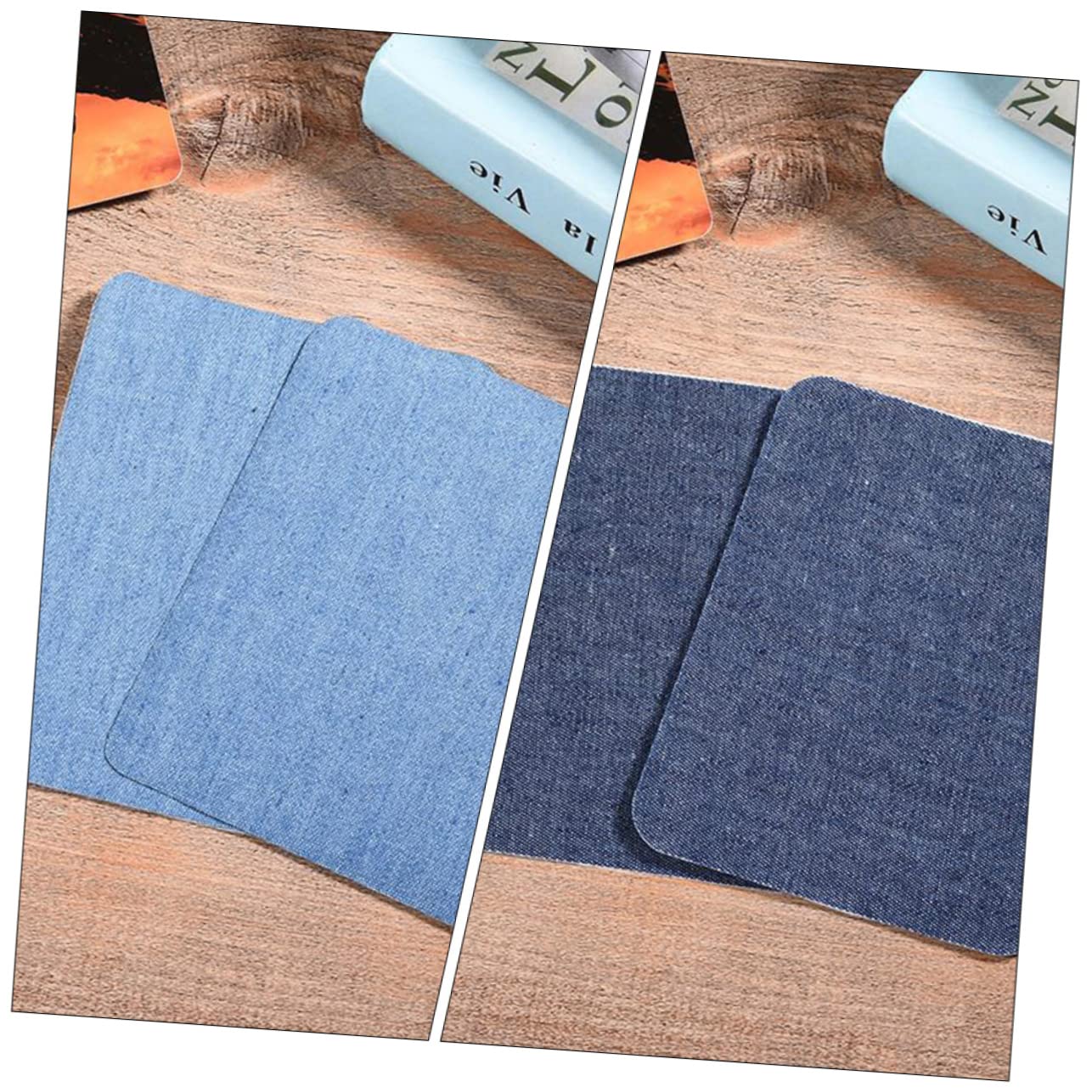 SHINEOFI 72pezzi Pz Toppe Termoadesive Per Riparazione Jeans Patch Adesive Per Abbigliamento Facile Applicazione e Decorazione