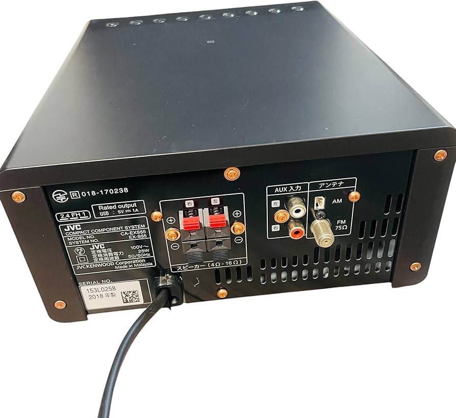 【動作確認済】JVC コンポ 2020年製 CA-EXS55 ウッドコーン Amazon.co.jp: JVCケンウッド EX-S55-T ウッドコーンシリーズ