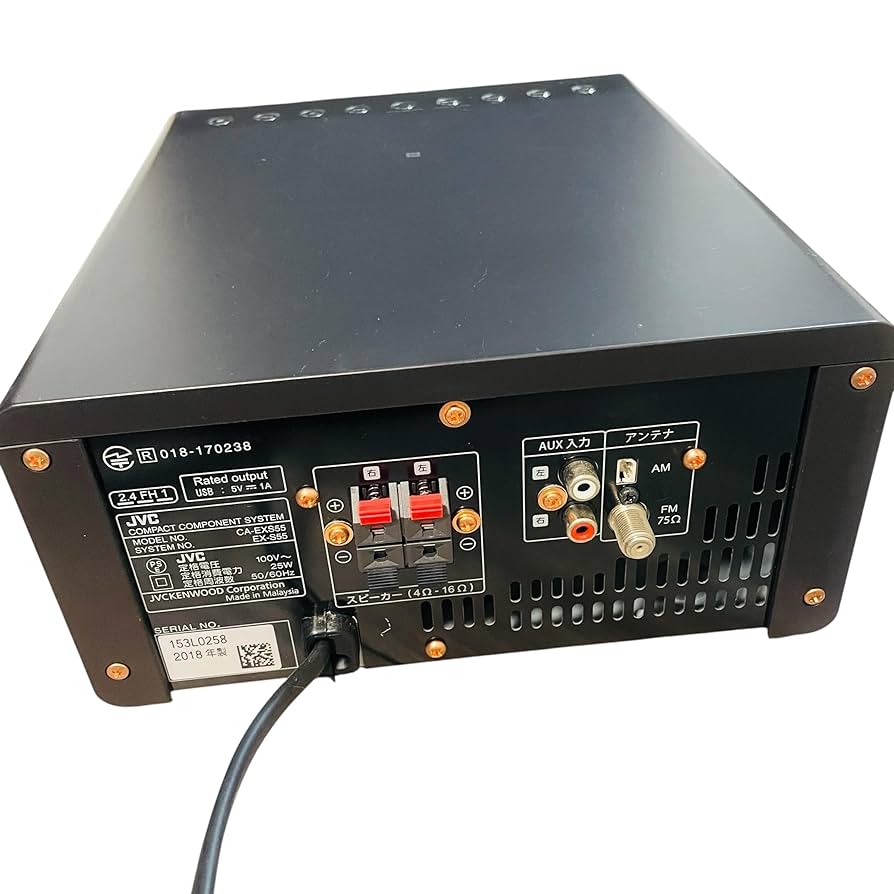【動作確認済】JVC コンポ 2020年製 CA-EXS55 ウッドコーン JVC Victor WOOD CONE EX-HR55 価格比較 - 価格.com