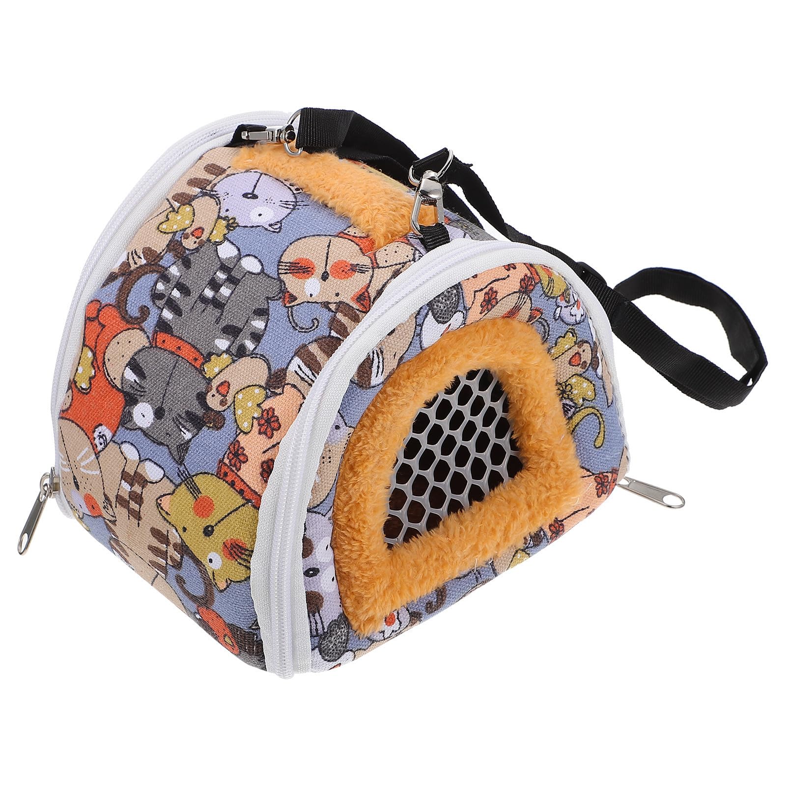 Bolsa de transporte para hámster Hohopeti, ideal para paseos y pasear cómodo