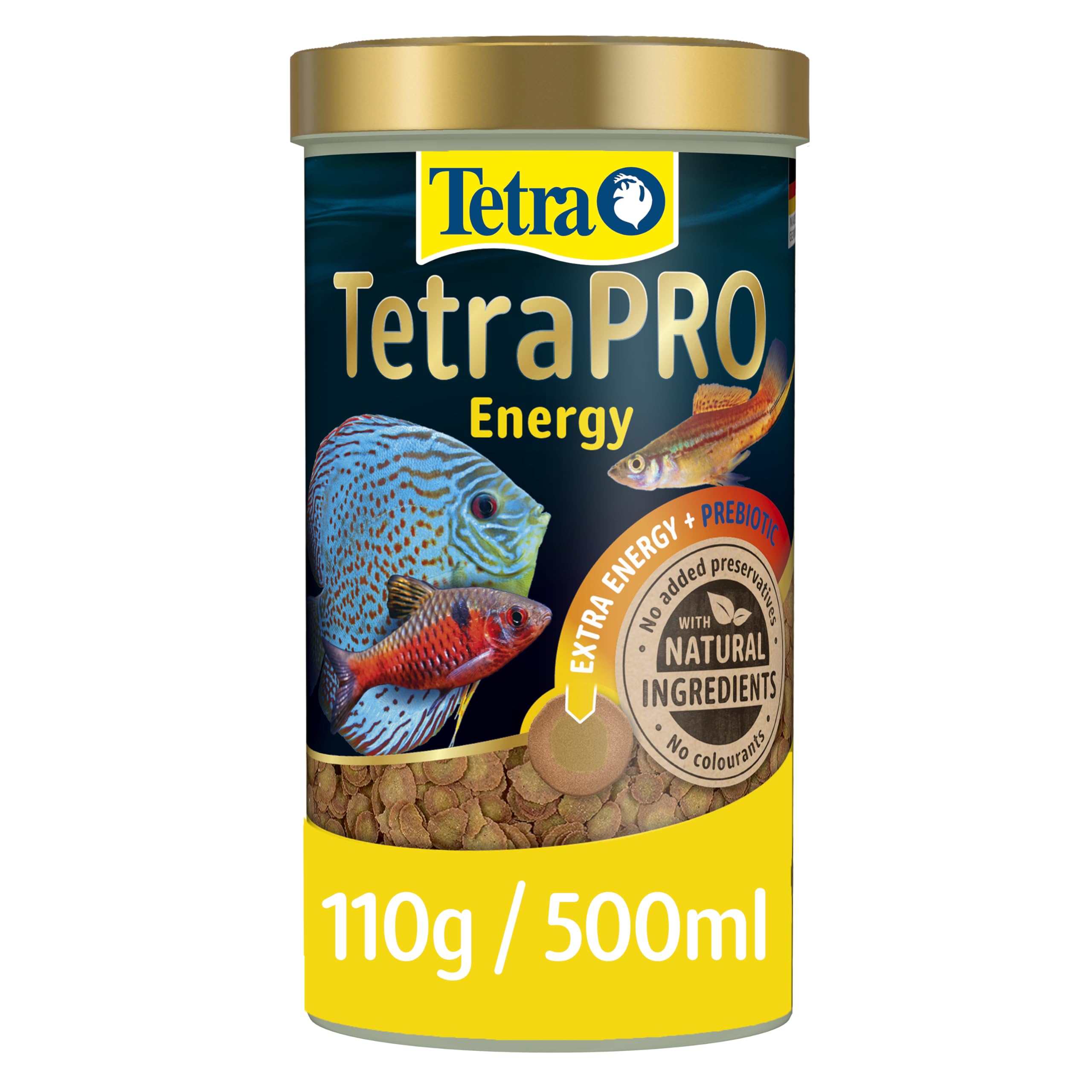 Tetra Pro Energy Multi-Crisps - Premium fish food with energy concentrate for increased vitality, 500ml