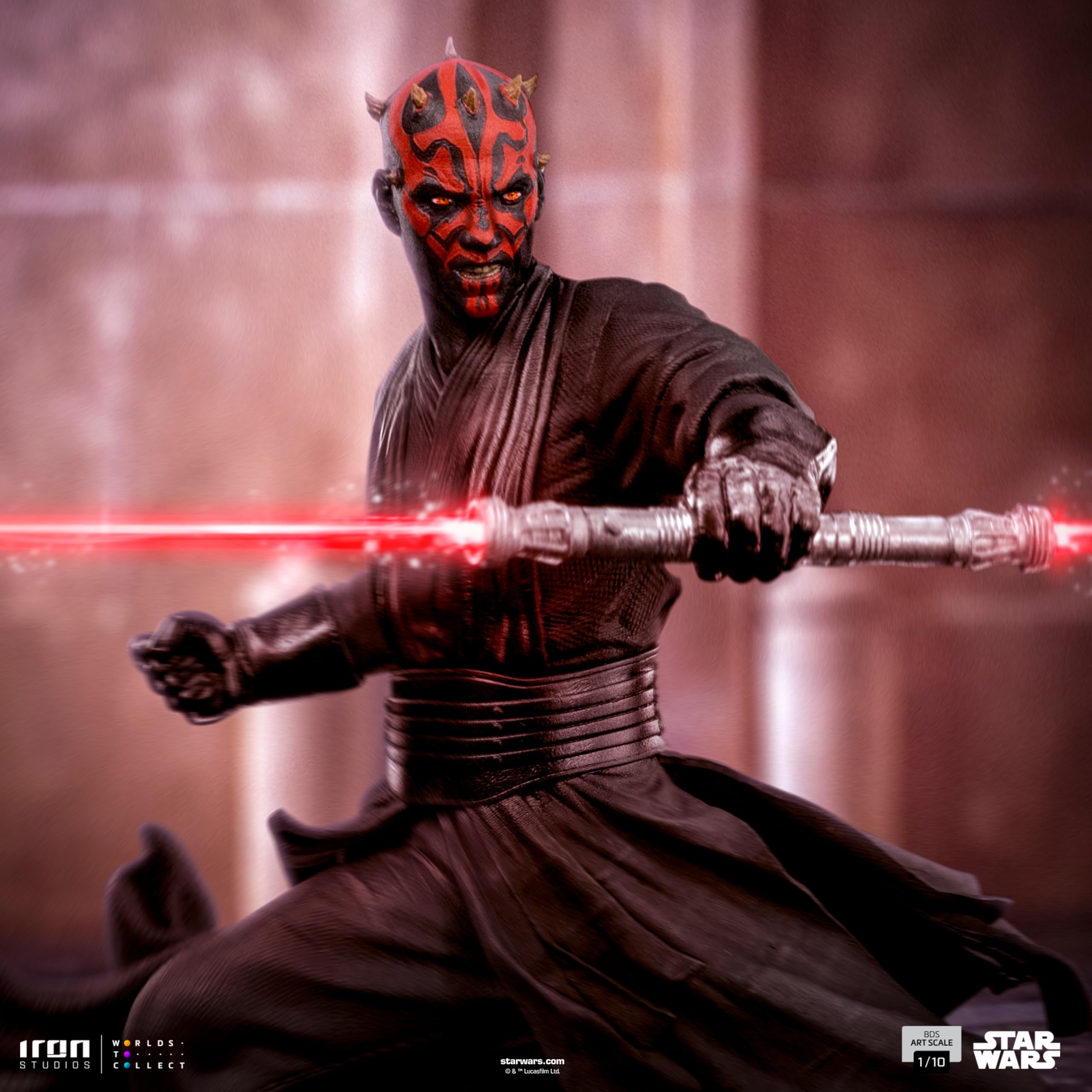 Iron Studios Statua sztuki 1/10 Darth Maul BDS Star Wars 19