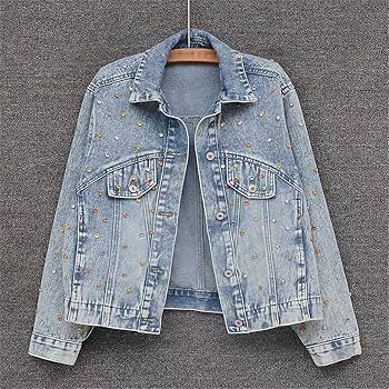 デニム ラインストーン ジャケット adidas（アディダス）の「デニム ラインストーン ジャケット