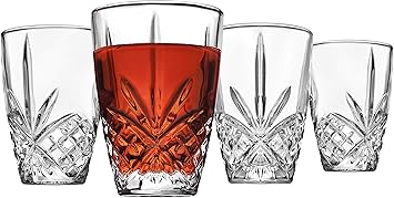 Godinger Dublin Iced Beverage Glasses, Set of 4 (16 oz) - Thumbnail 4