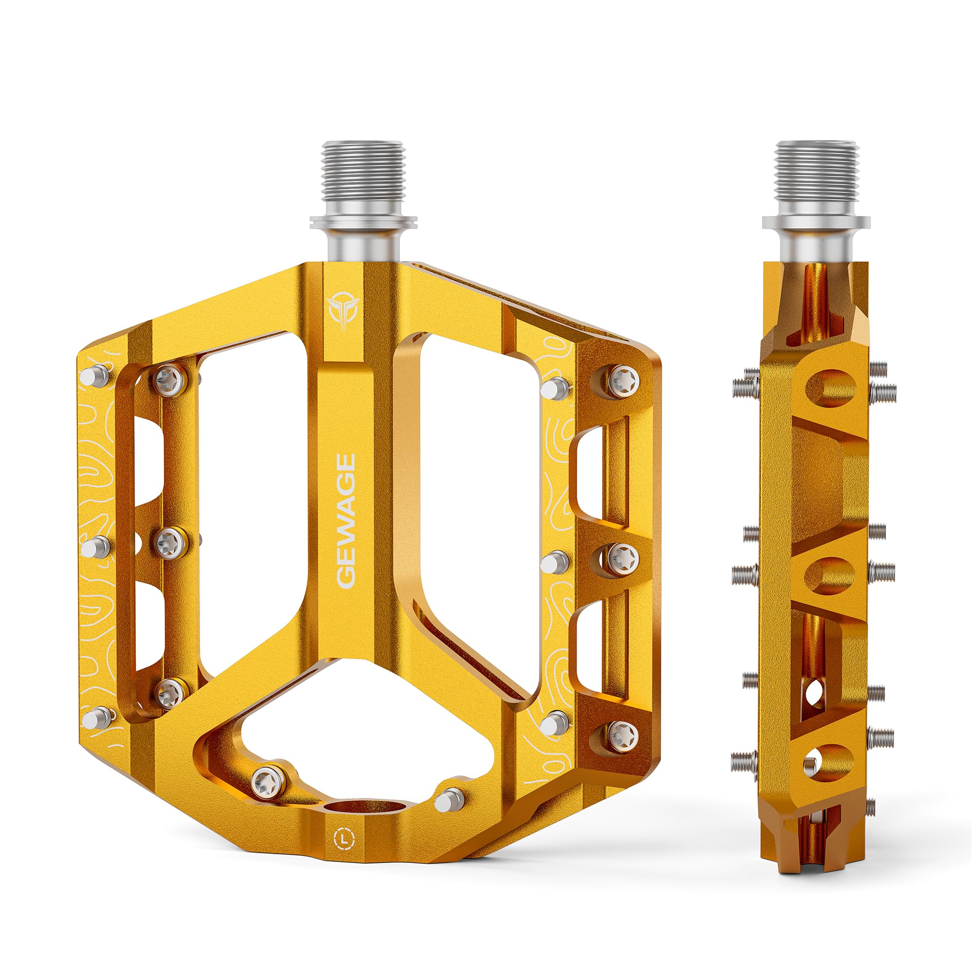 GEWAGE Gold Pedals