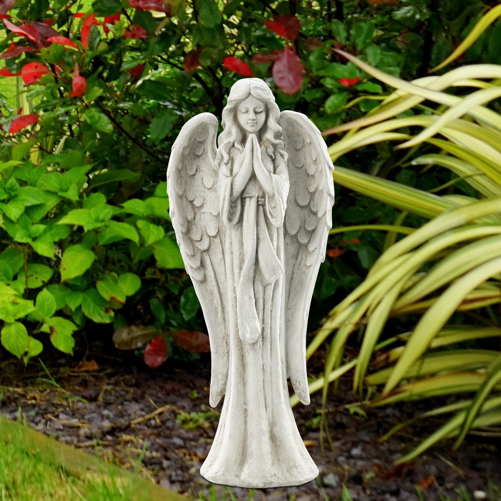 Buy TOETOL Outdoor Garden Statues Praying Angel Statue 31.1" Grave