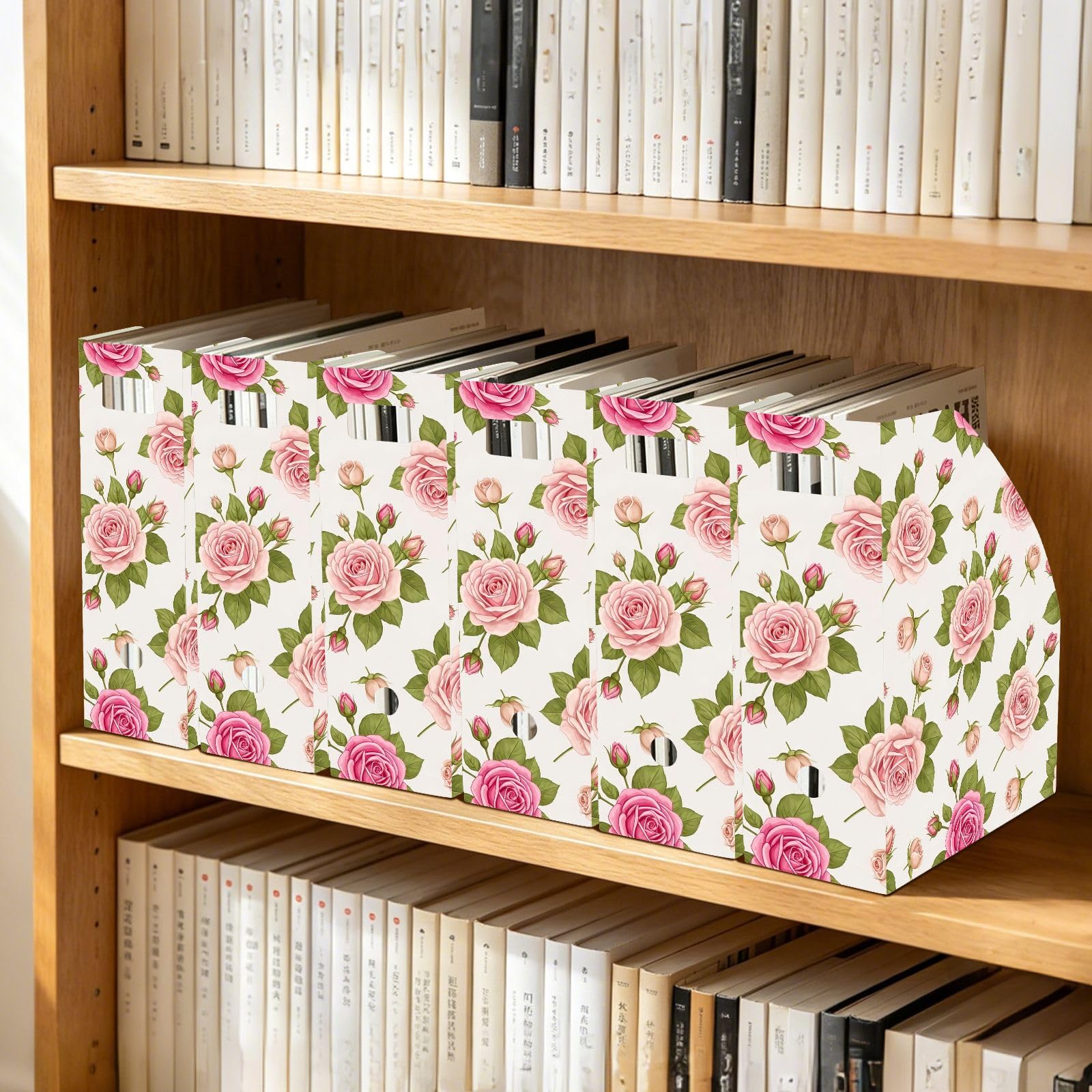 Classic Rose Pink Portariviste, plastica PP