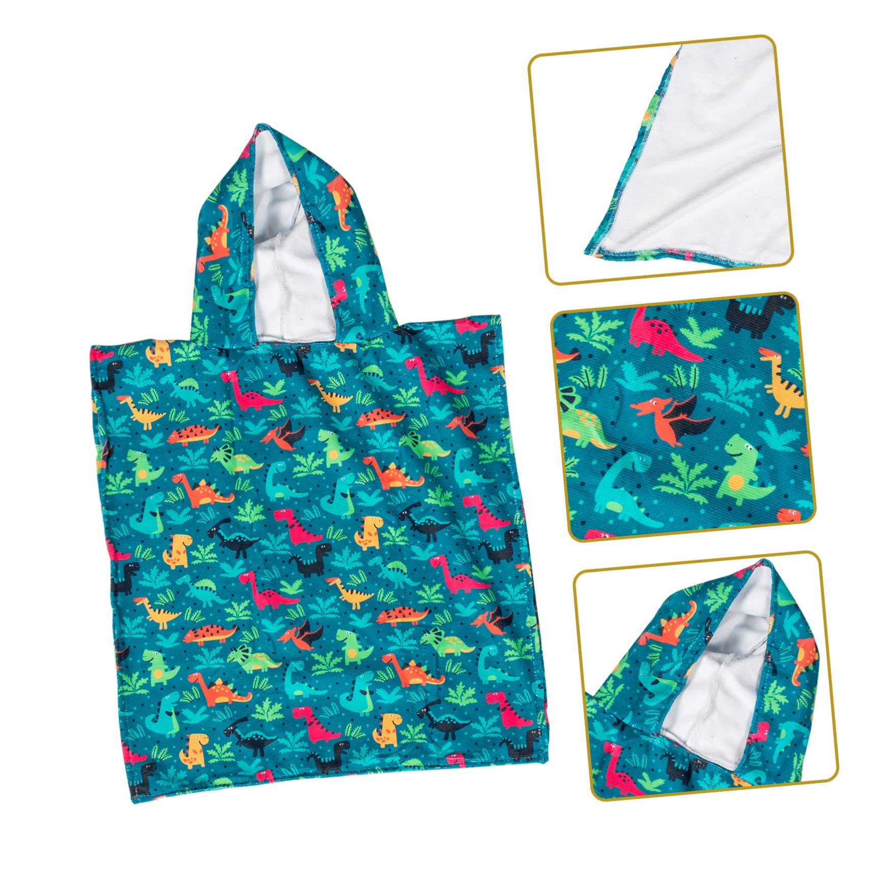 Cabilock 4 Stücke Saugfähigen Handtuch Für Strand Kleinkind Bademantel Mit Kapuze Handtuch Cartoon Design