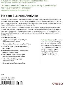 MODERN BUSINESS ANALYTICS ハードカバー Amazon.com: Modern Business
