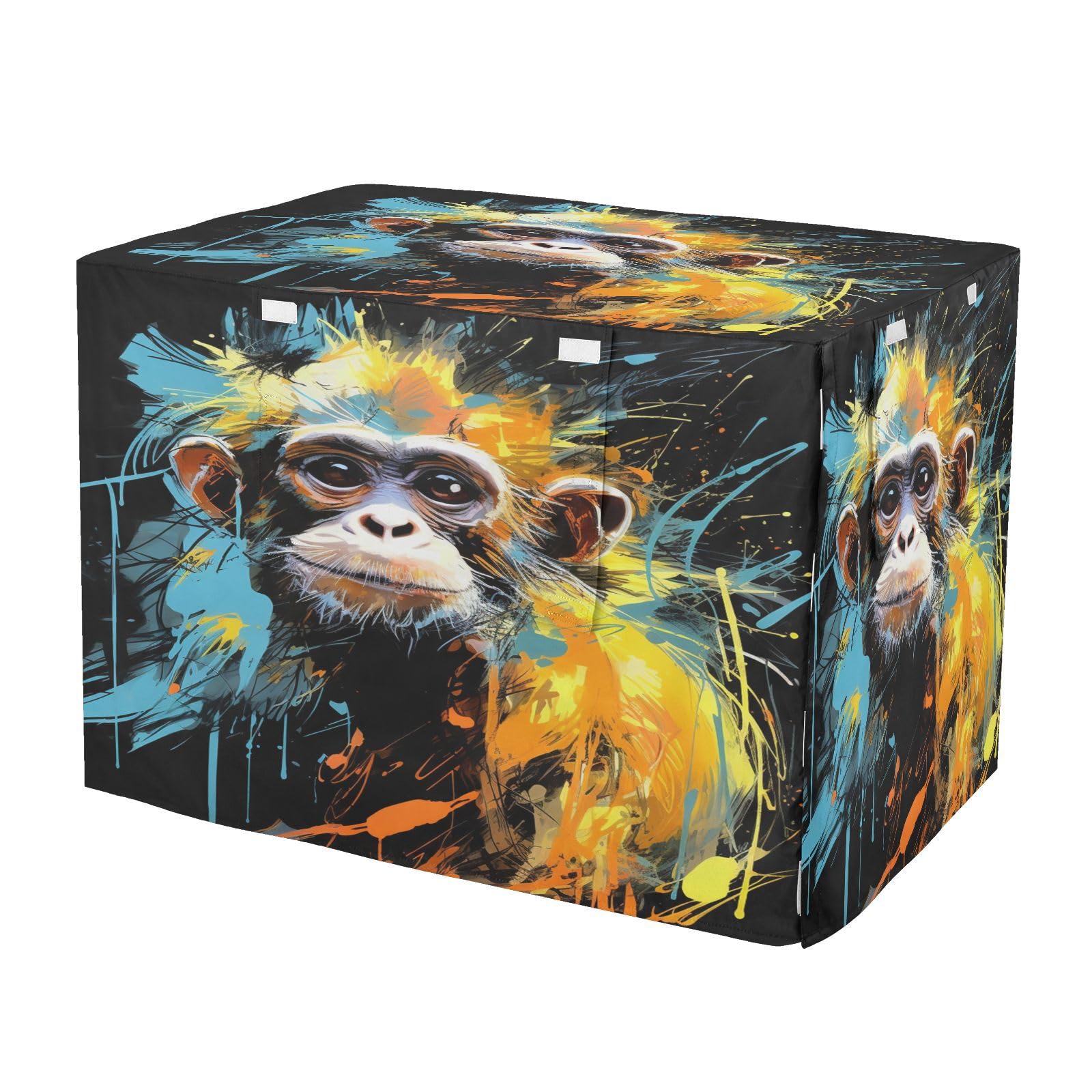 Housse de cage étanche chien et chat Singe Art protection intérieur extérieur