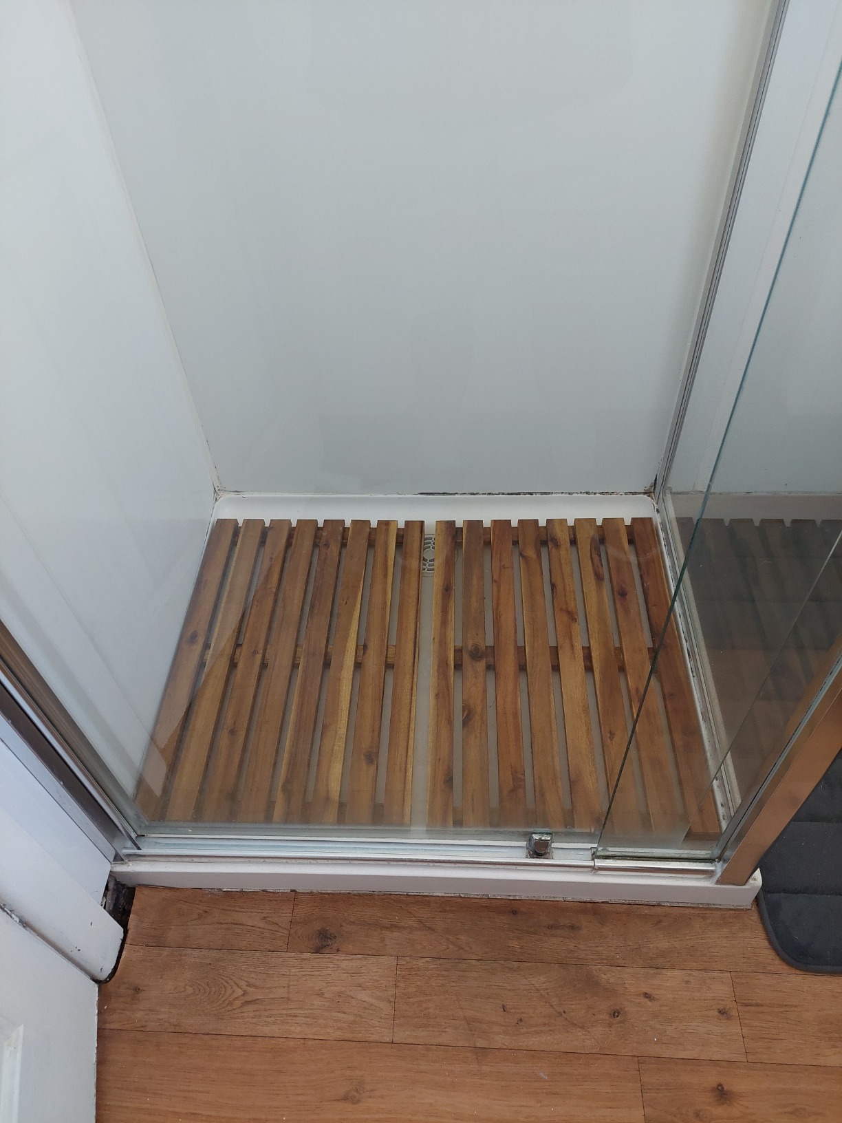 Estilo 59.5 x 39.5cm Timber Duck Board Bath Mat Home