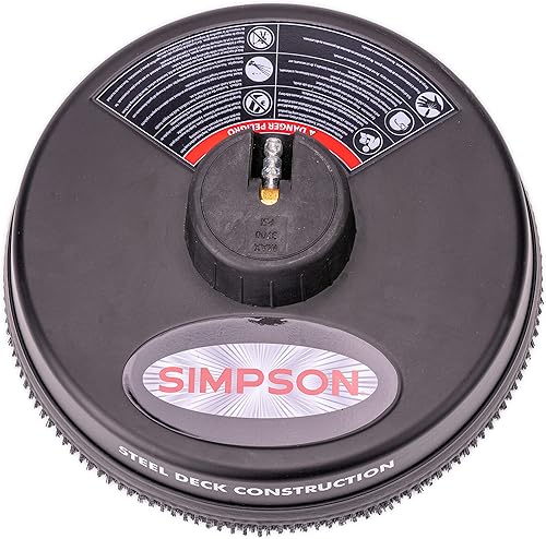 Miniatura 8 de Simpson Cleaning 80165 Scrubber - Limpiador de superficie de acero de 15 pulgadas para máquinas de agua fría + limpiador de limpieza Simpson para