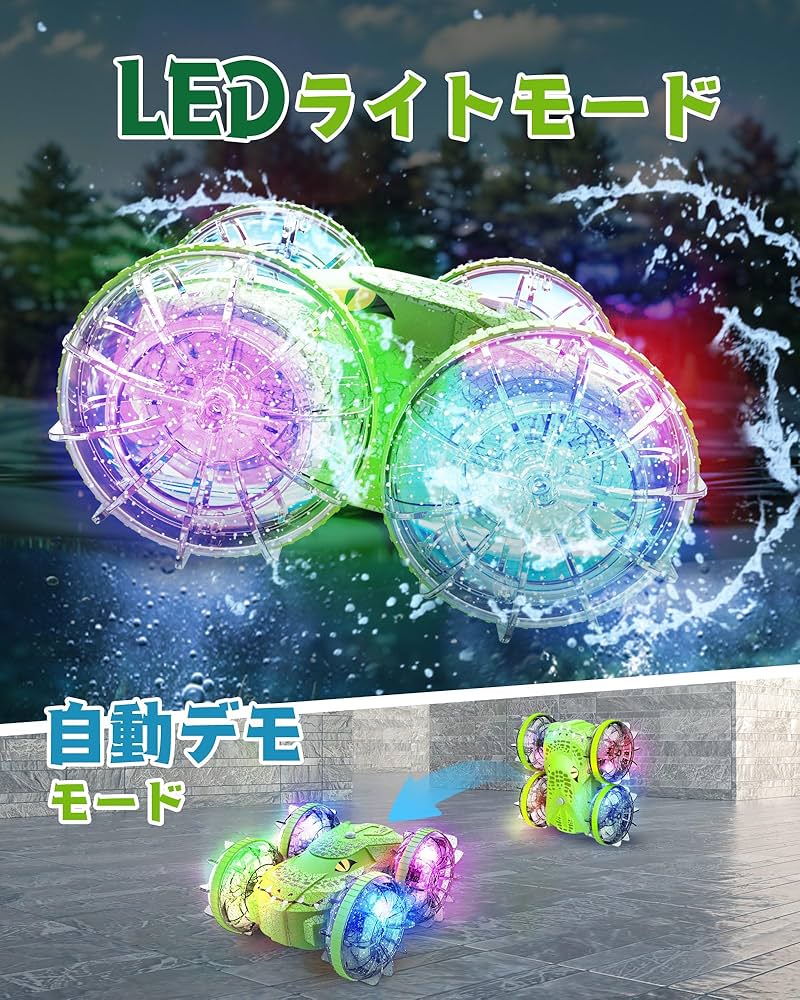 DEERCオフロードRCカー LEDライト 4WD Amazon.co.jp: DEERC ラジコン オフロード ラジコンカー 大人