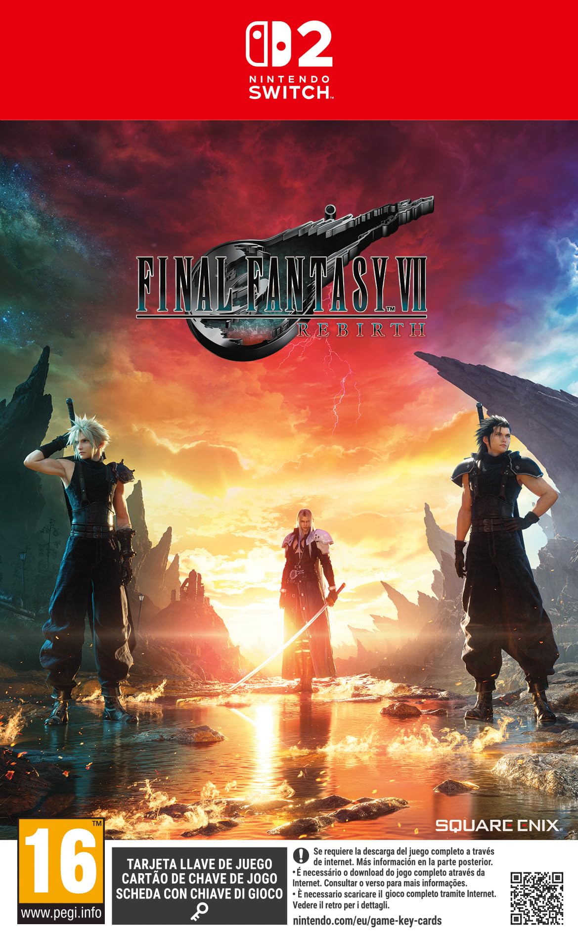 FINAL FANTASY VII REBIRTH – NSW2 (+ Carta Promozionale Esclusiva Magic: The Gathering—FINAL FANTASY)
