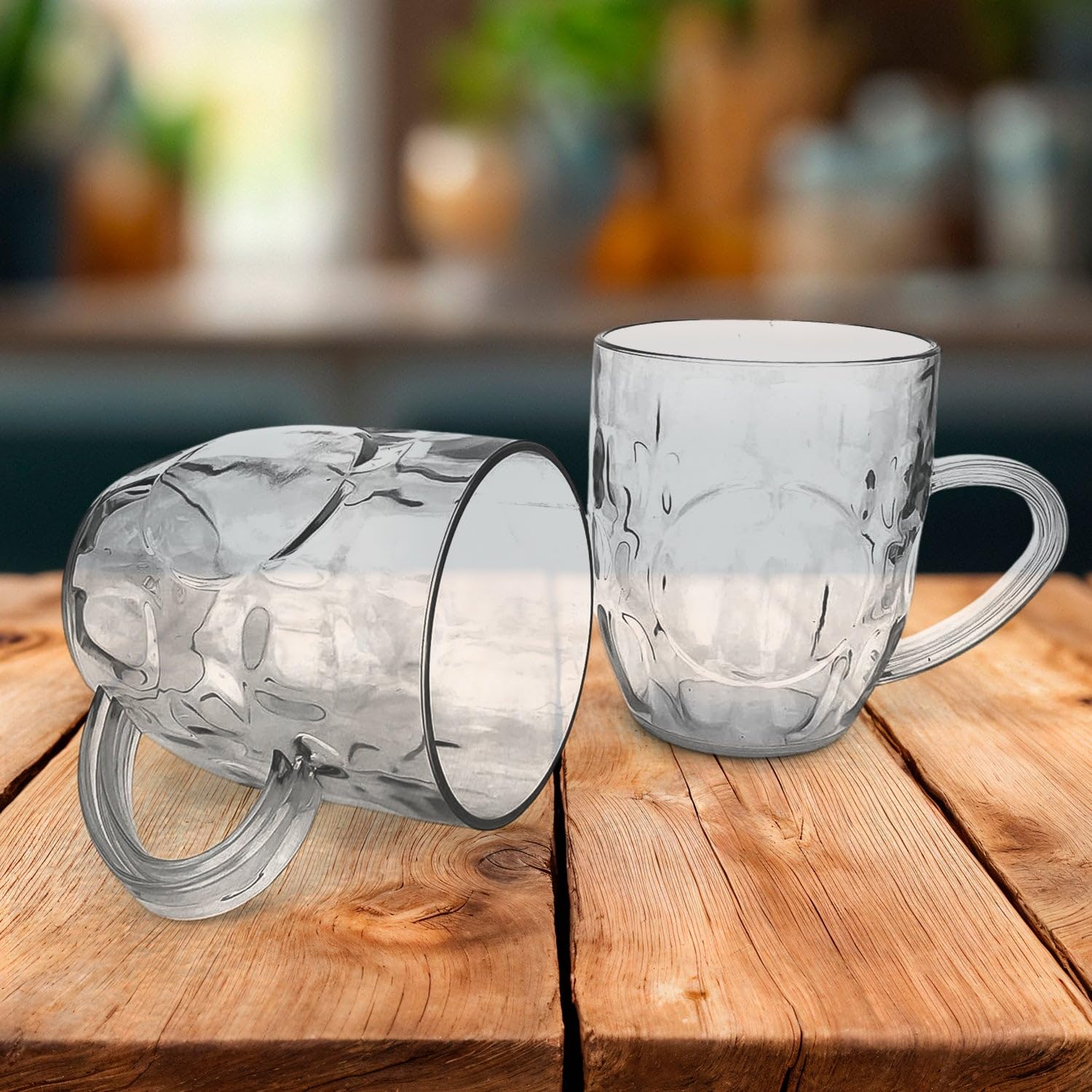 Apex Shake Mug Set ?? 2 Pieces Durable Plastic Mugs (350ml) Approx-image-30