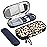 Gelozid Insulin Cooler Travel Case Diabetic Medication Insulated Cool Organizer with 2 Reusable Ice Packs for Insulin Pen and Other Diabetic Supplies, for The Daily Life and Trip, Leopard Print