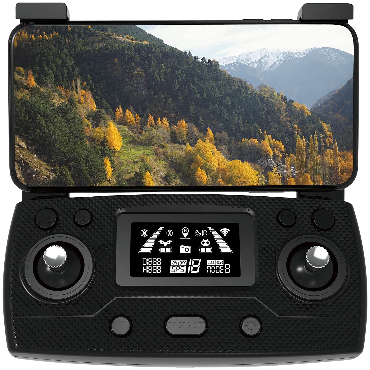 Simulus Drone GPS pieghevole con videocamera 4K, sensore ostacoli 360° e motore brushless