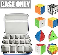 Vista 2 de Speed Cube - Funda rígida de EVA compatible con Shashibo/para Rubik/para Jurnwey/para Roxenda Brain Teaser Fidget Toy. Soporte de viaje