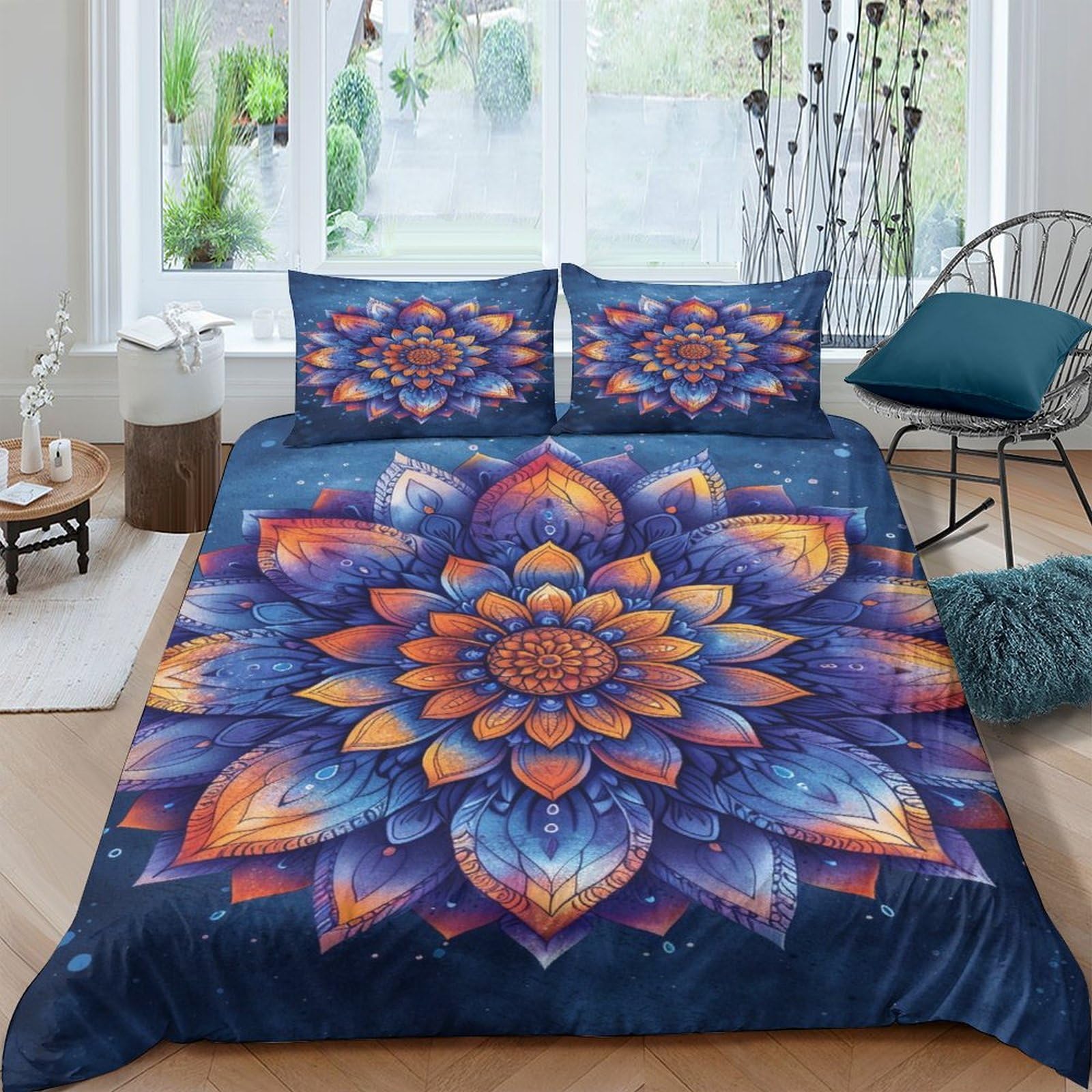 Parure de lit en microfibre de qualité supérieure au toucher soie hypoallergénique