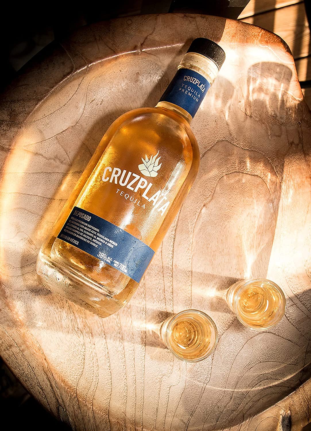 Tequila Premium Reposado CRUZPLATA Botella 700 ML - Tequila CRUZ PLATA