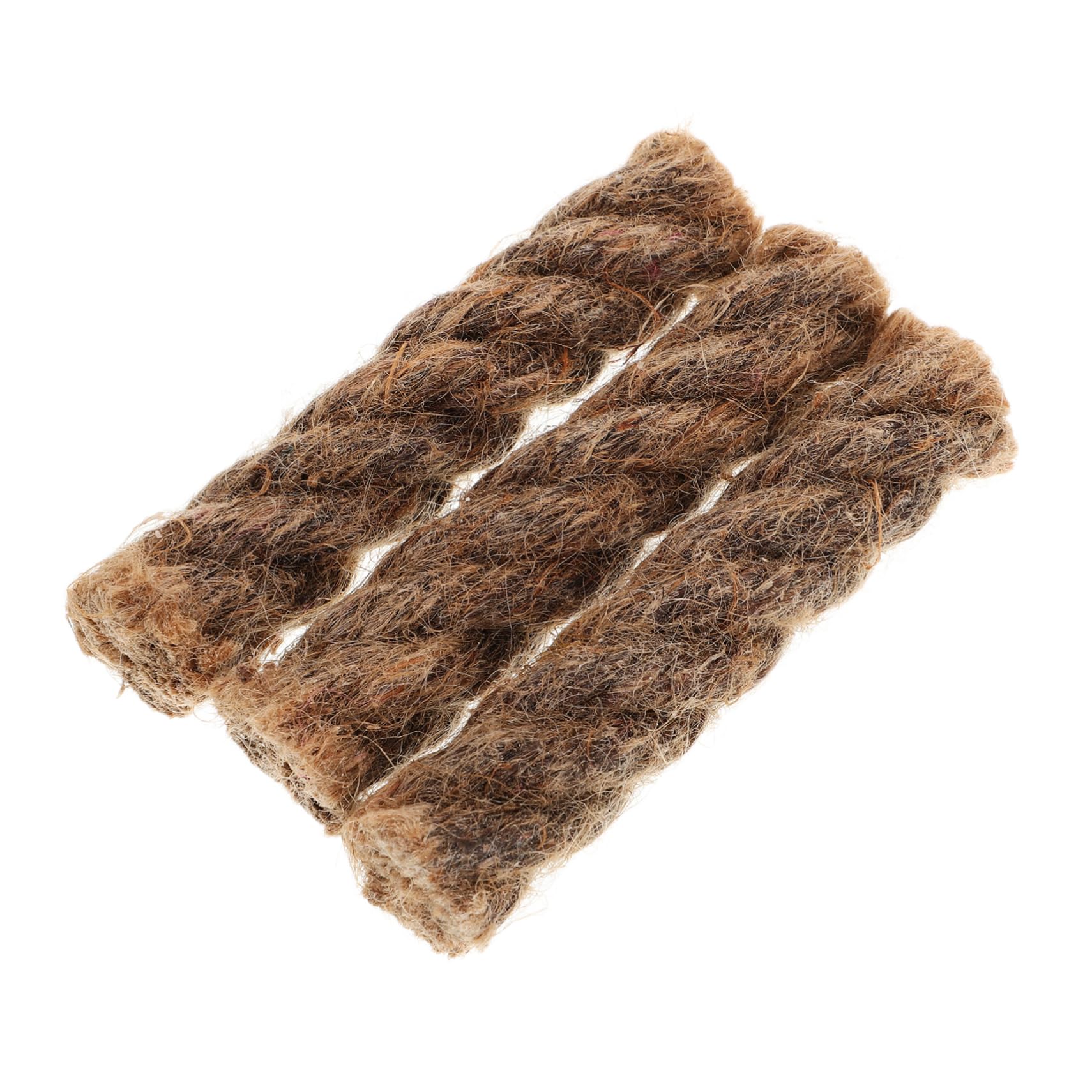 Abaodam 3Pcs Fire Rope Natural Fire Starters for Camping Hiking and Outdoor Cooking Durable Windproof Kindling for Survival Backpacking and Fishing