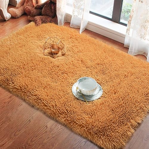 Vista 65 de LOCHAS - Alfombras de interior ultrasuaves y modernas, esponjosas, para sala de estar, ideal para decoración del hogar, del dormitorio de los niños