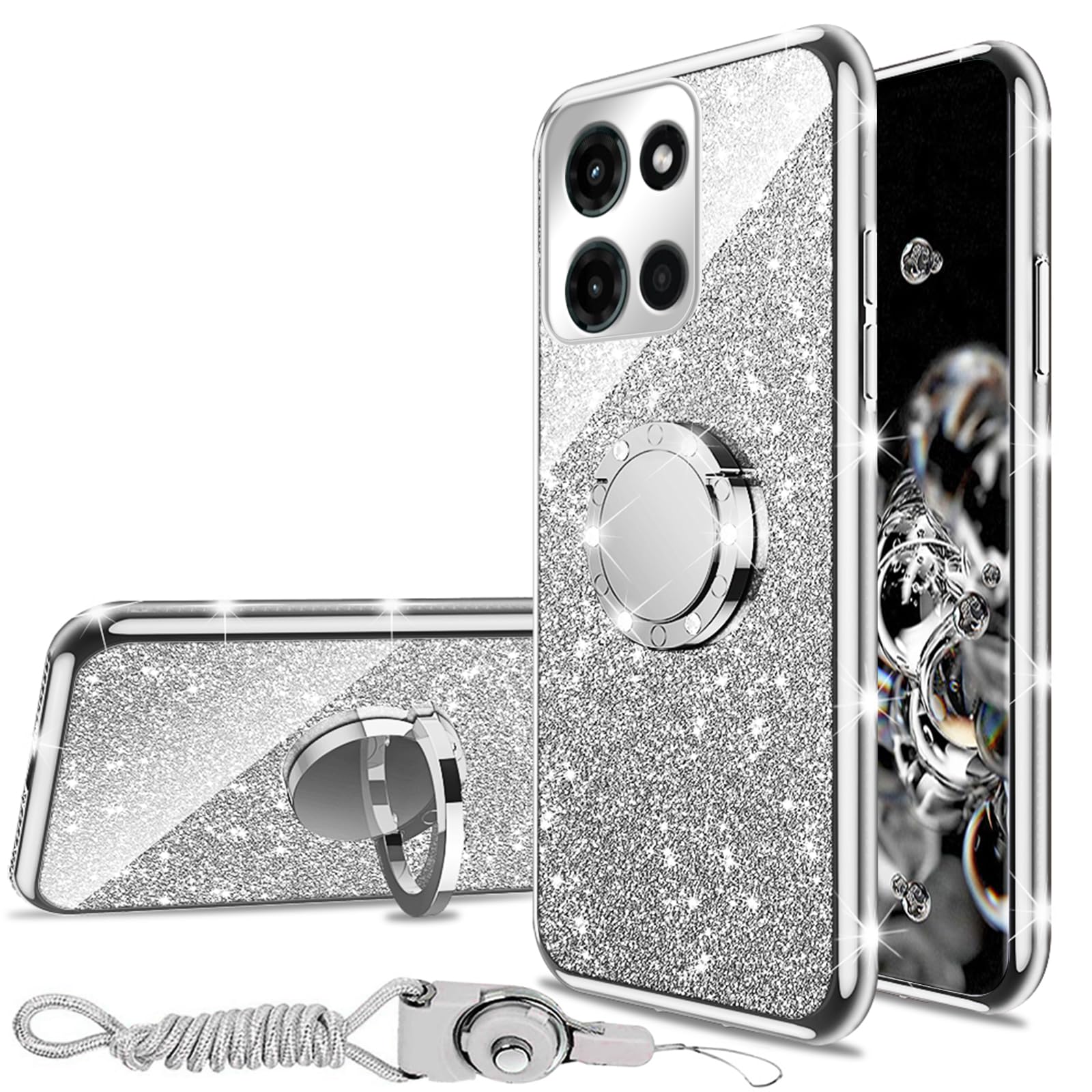 Motorola Moto G 5G (透明カバー付き)美品 Amazon.com: for Motorola Moto G 5G 2025 Phone Case (6.7-inch