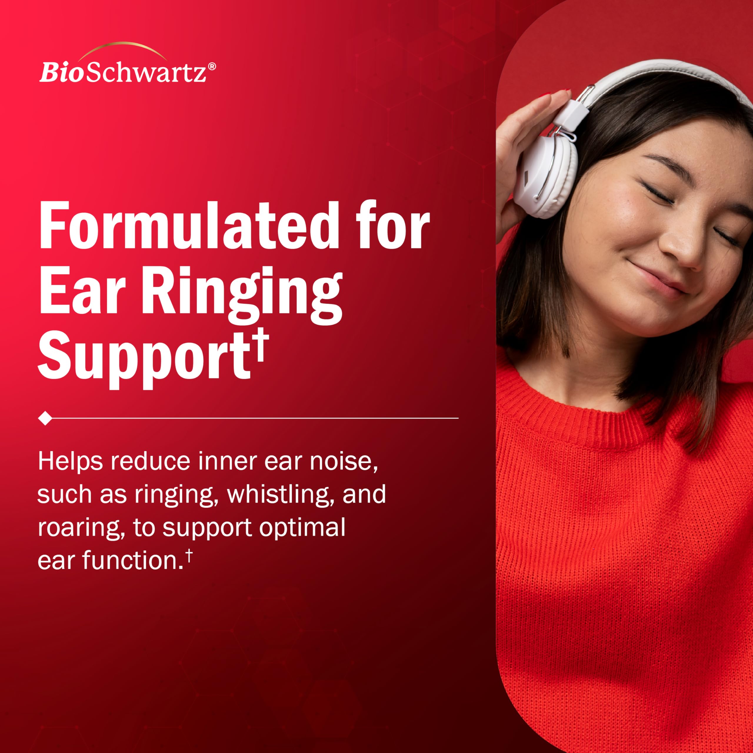 Ear Ringing Support Supplement - 90 Capsules — Amazon image 2