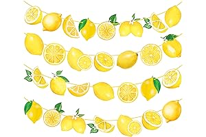 Vibrant Lemon Banner: A Zesty Addition to Your Summer Celebrations