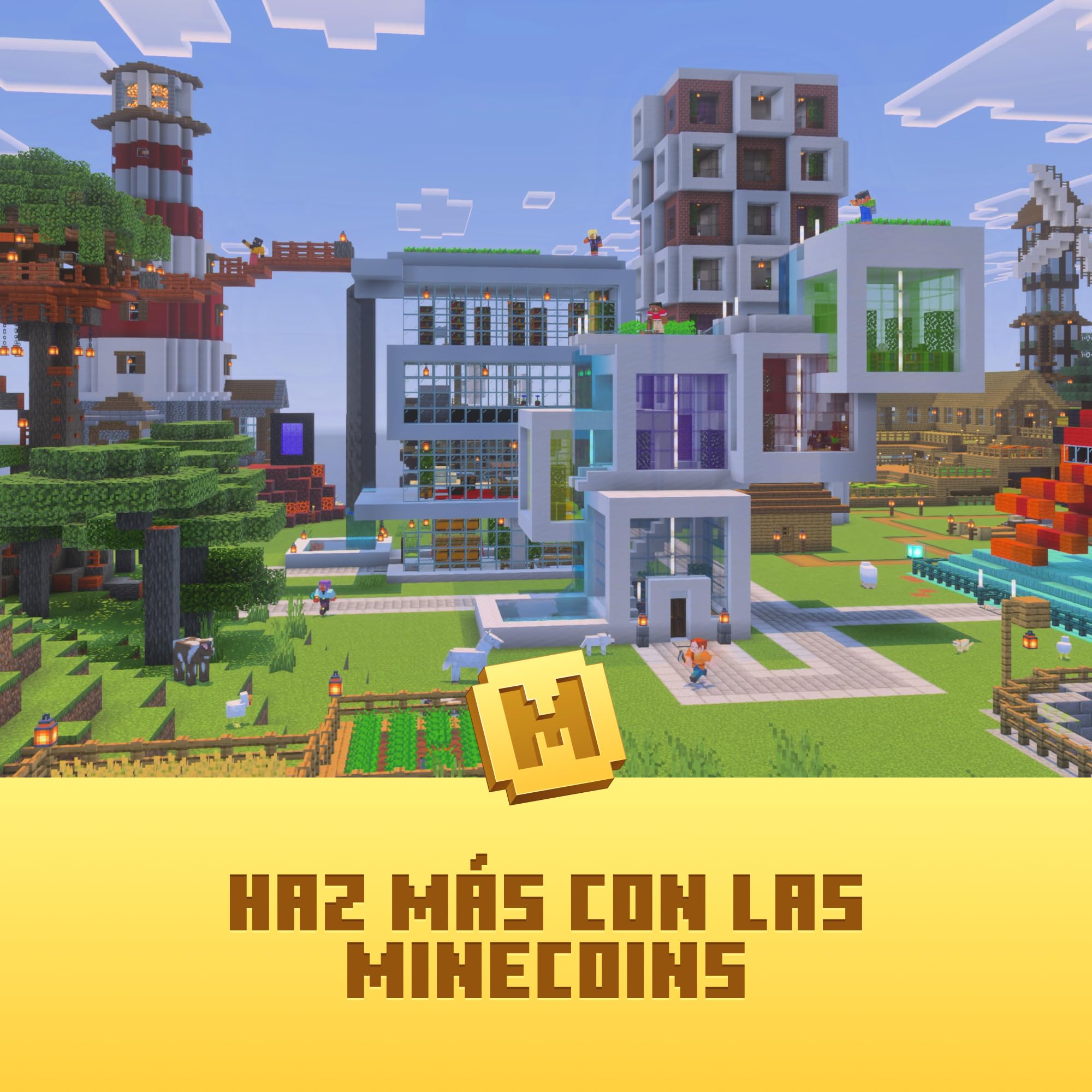 Minecraft Minecoins Pack: 8800 Coins | Xbox & Windows 10 - Código de descarga