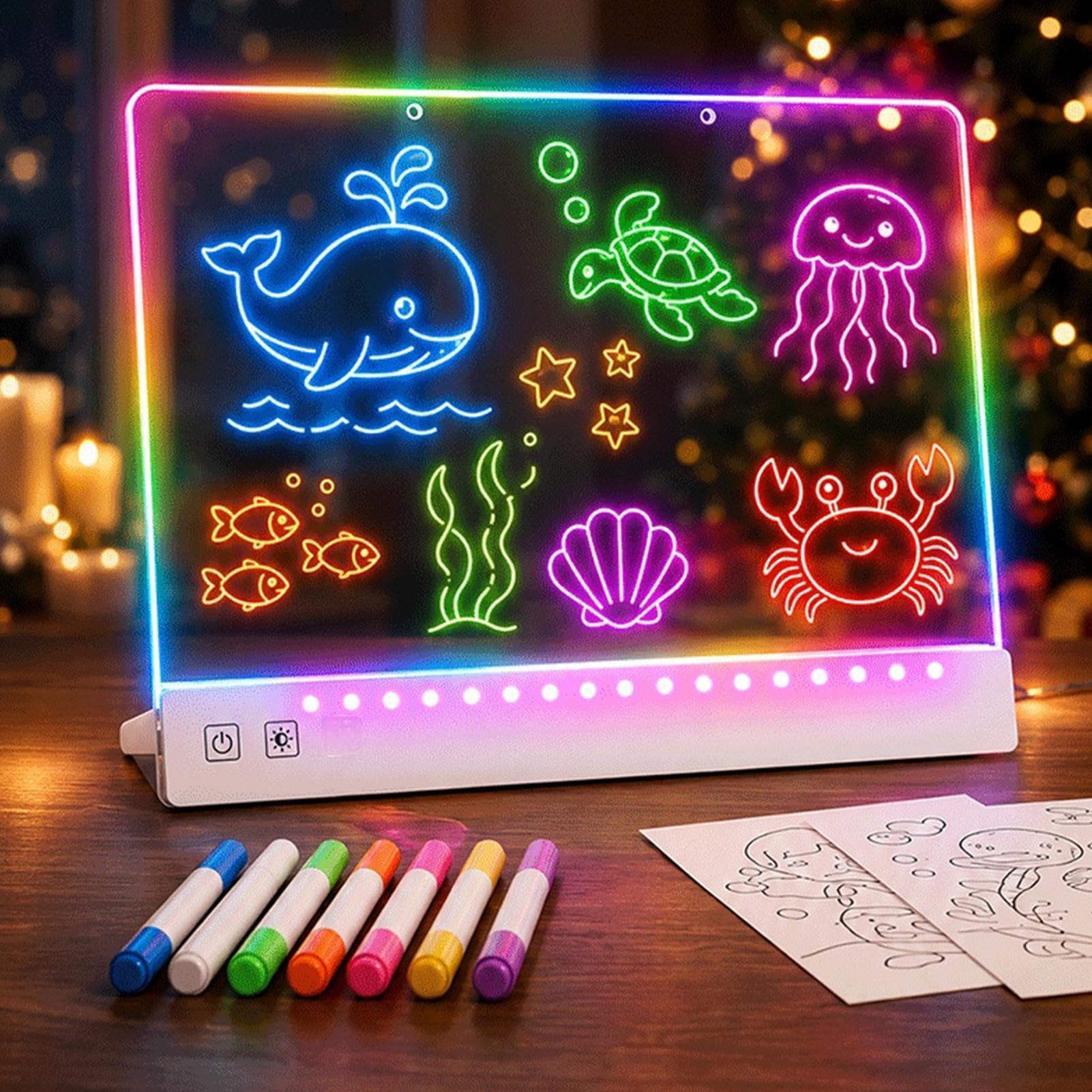 Tableta luminosa de rastreo Tableta luminosa recargable 35 cm 7