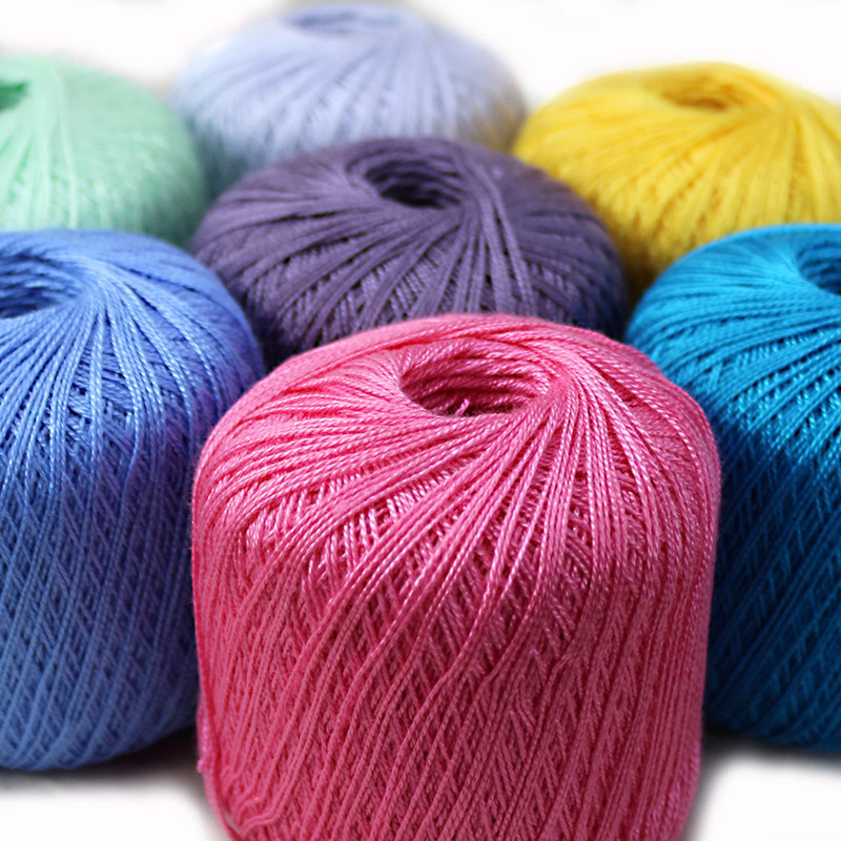 Fil de fil cordon dentelle coton