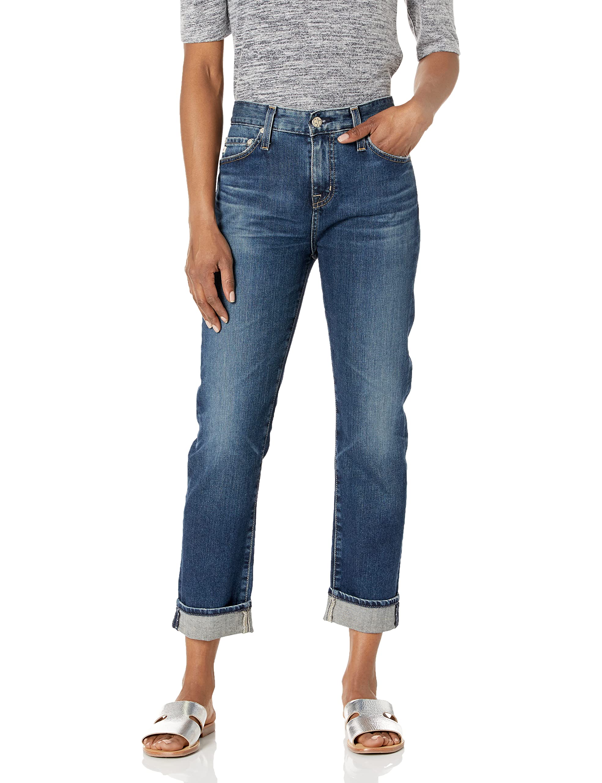 Photo 1 of AG Adriano Goldschmied Women's Ex-Boyfriend Jeans 32 7 Years Brixby