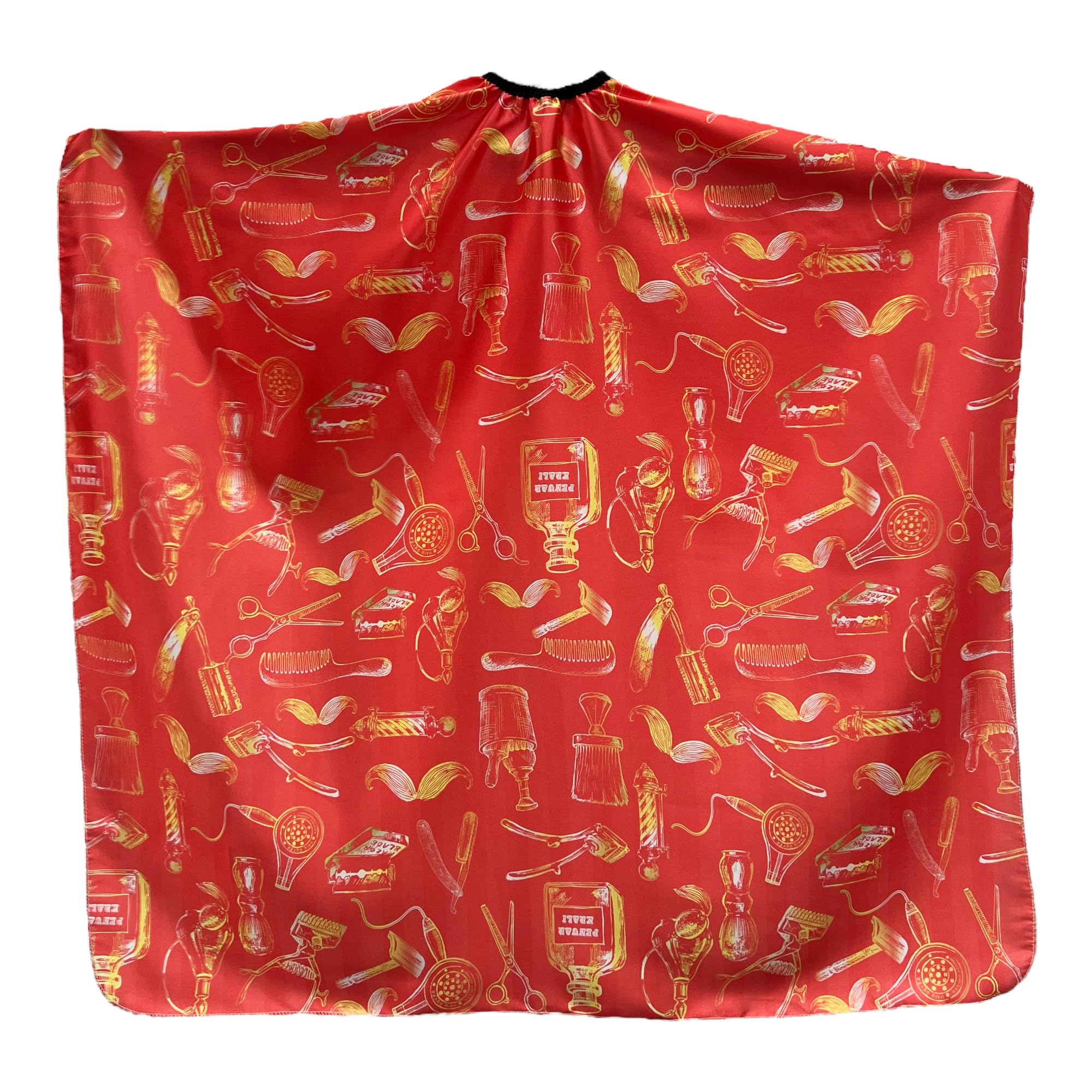 Gabri Professional Barber Cape Gown, Premium Hairdressing Cape for Hair Salon
